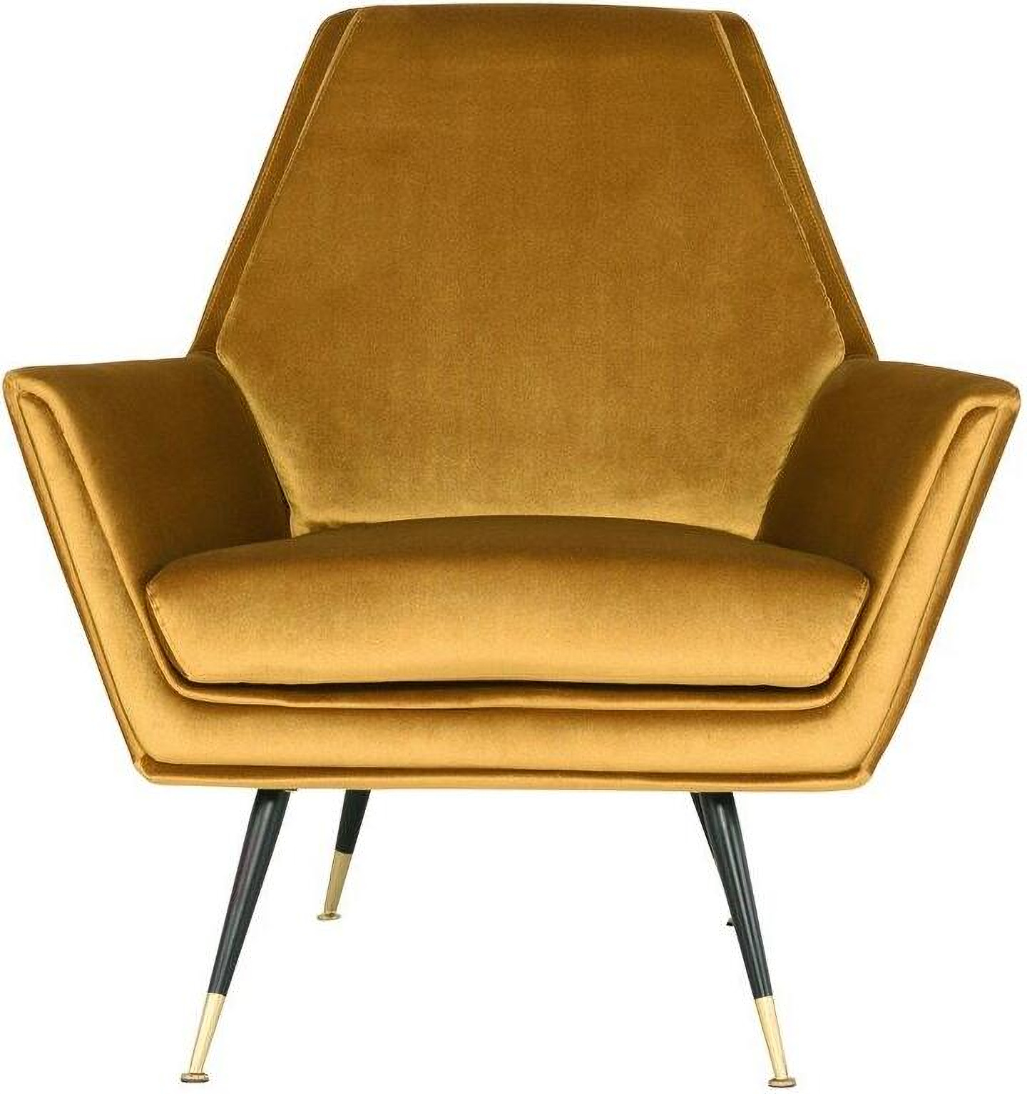Vanessa Mustard Occasional Chair - 1StopBedrooms.