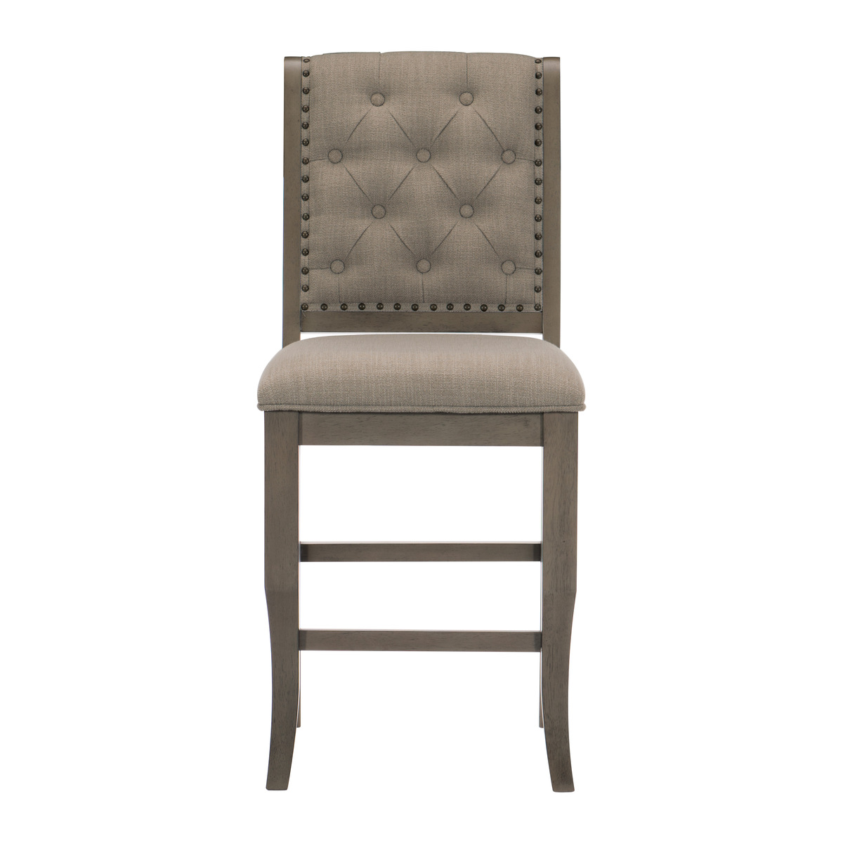 Vermillion Neutral Tone Cream Counter Height Chair Set Of 2 1stopbedrooms