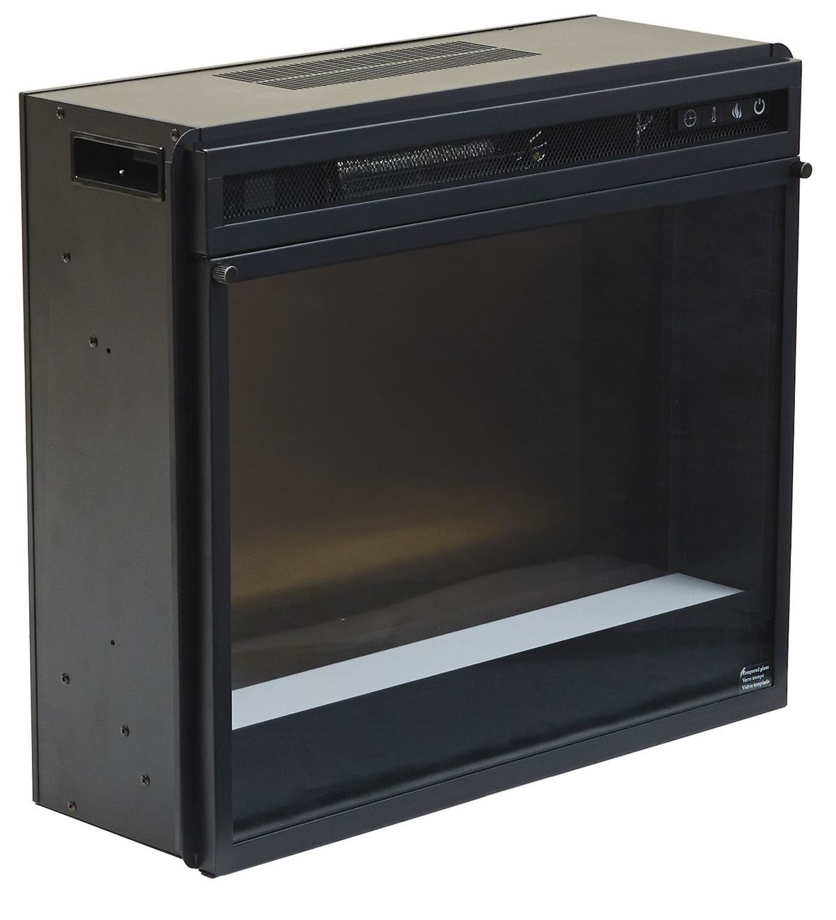 Gavelston LG TV Stand With Glass/Stone Fireplace Insert 1StopBedrooms.