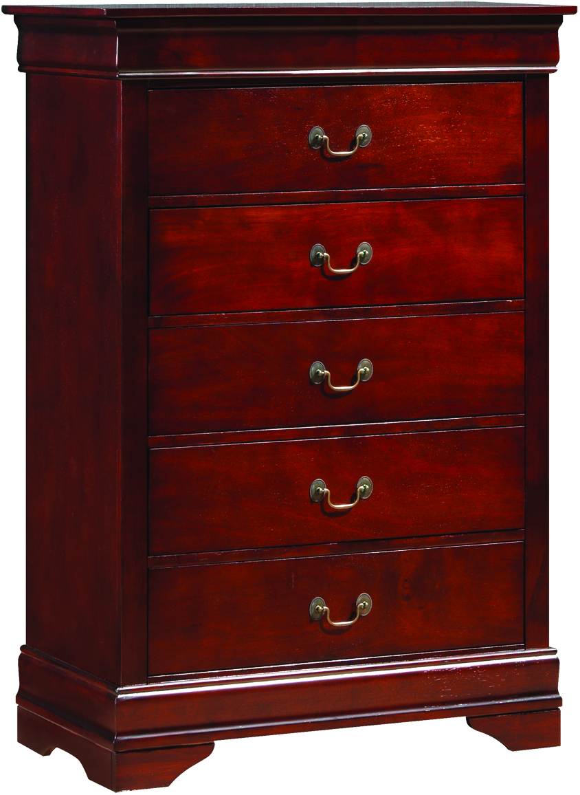 Glory Furniture G3100 Storage Bedroom Set in Cherry ...