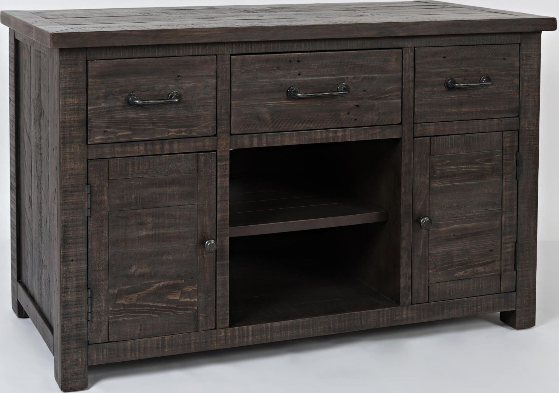 Madison County Barnwood Harris Power Chairside Table 1StopBedrooms.