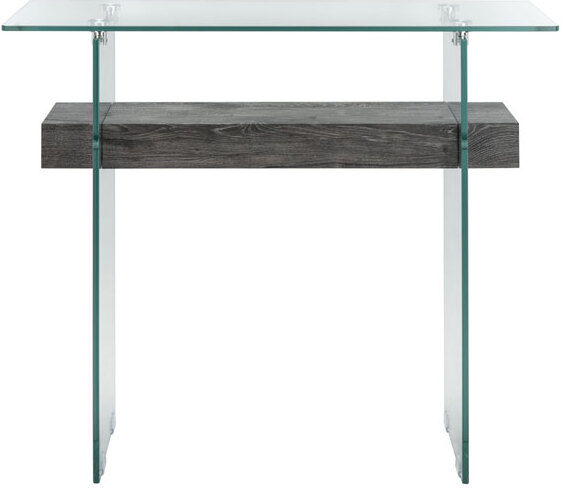 Kayley Natural Rectangular Modern Glass Coffee Table 1stopbedrooms Ideal for the living room, hall, or foyer, its chic geometric lines were designed with a natural wood finish and transparent glass. kayley natural rectangular modern glass