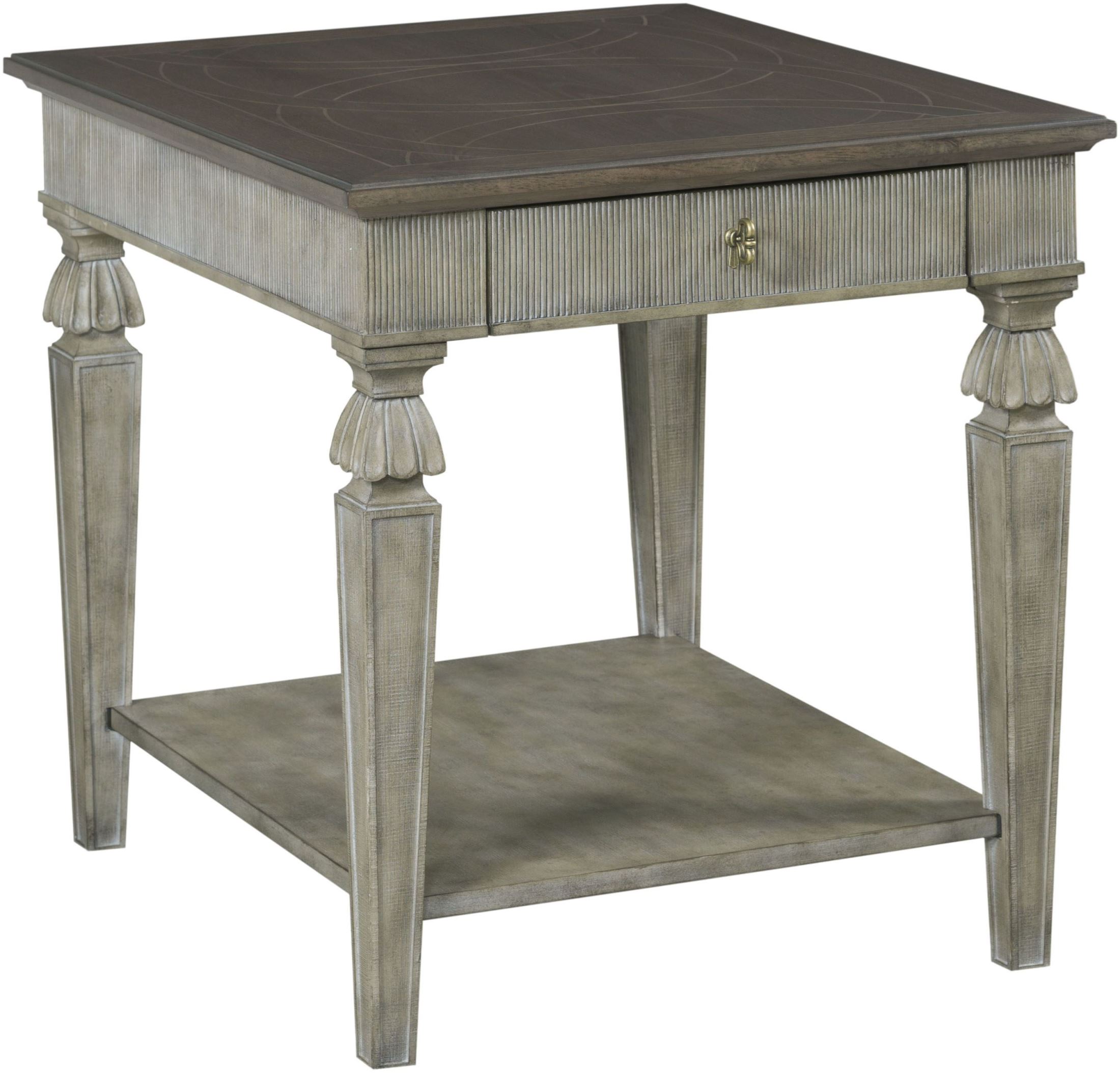 Signature Design by Ashley Johurst Grayish Brown End Table Johurst