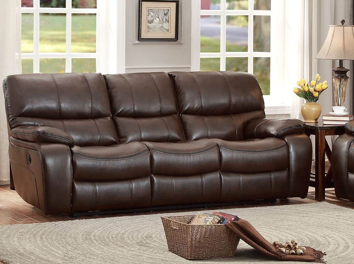 Boxberg Brown Reclining Sofa 1stopbedrooms