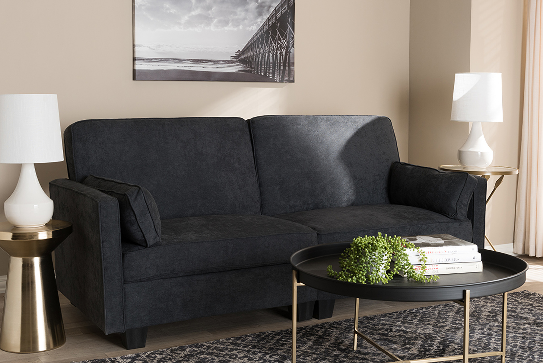 Nemoli Slate Queen Sofa Sleeper 1stopbedrooms
