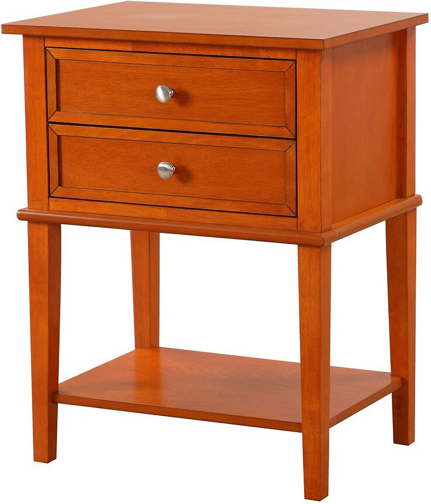 Dreamur Champagne Two Drawer Nightstand 1stopbedrooms