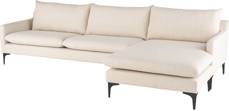 Gus Charcoal Black Sectional 1stopbedrooms