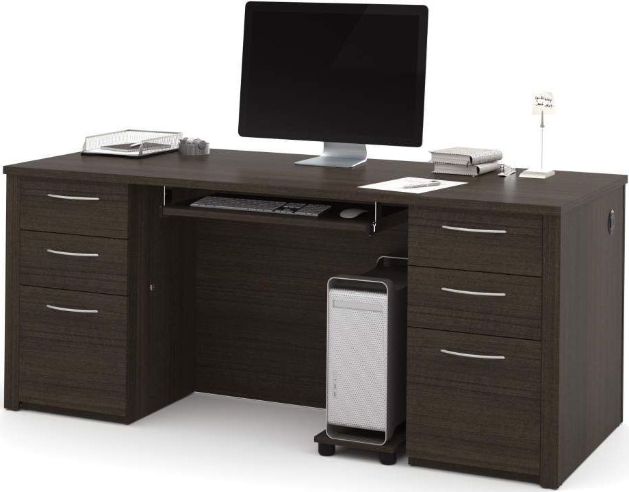 Telluride Black Executive Desk 1stopbedrooms