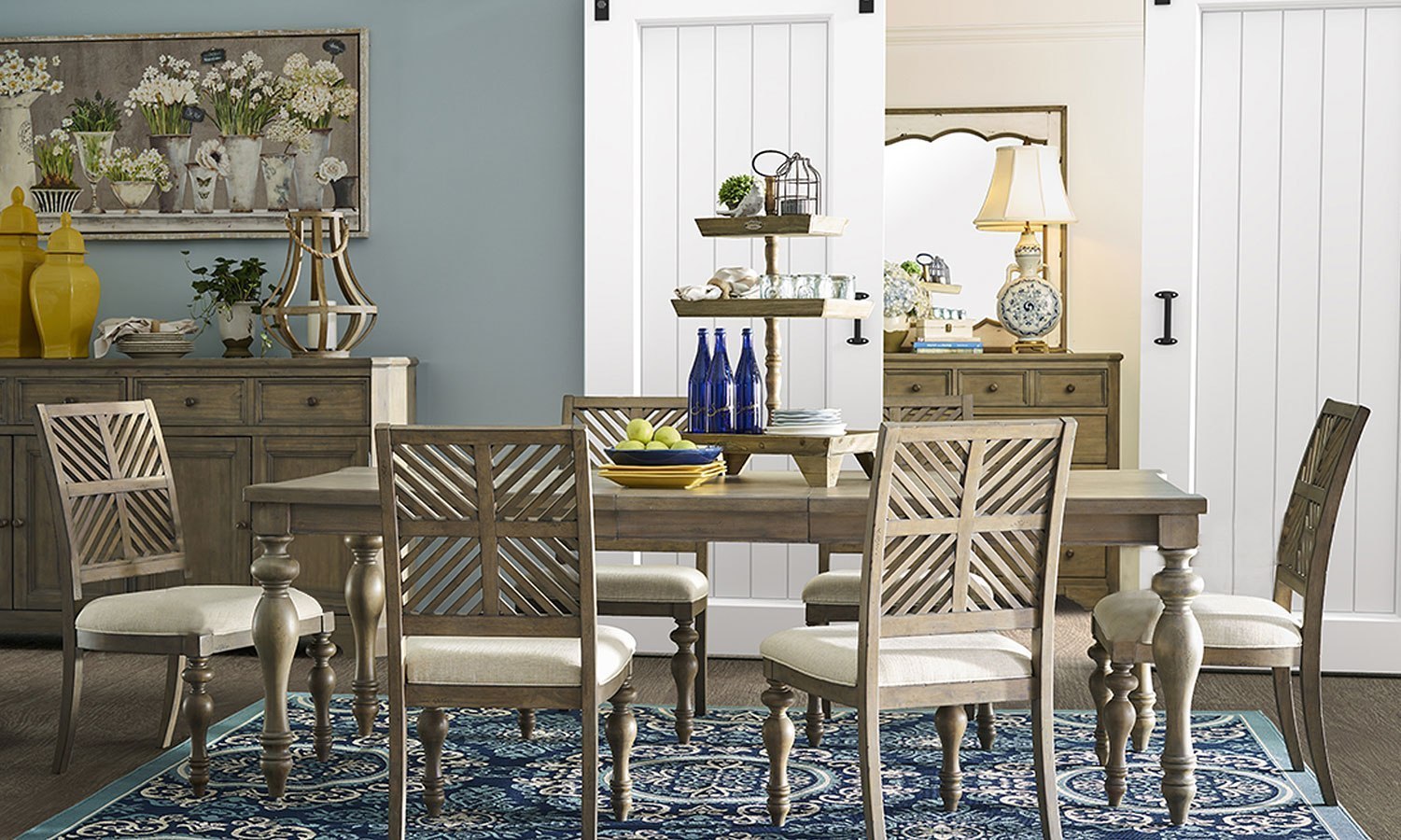 Savion Espresso Round Pedestal Extendable Dining Room Set 1StopBedrooms.