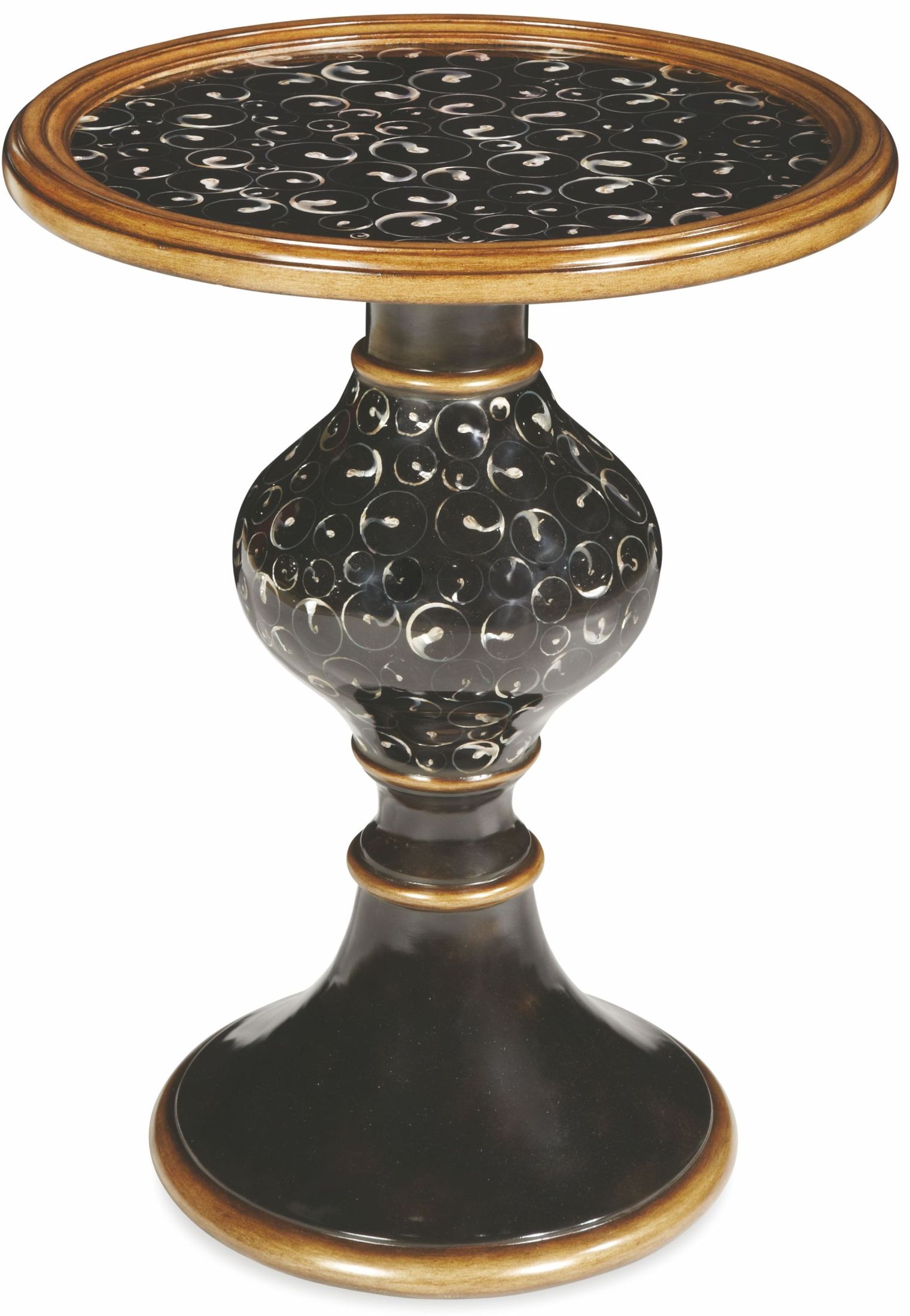 Signature Design by Ashley Enderton White Wash and Pewter Accent Table