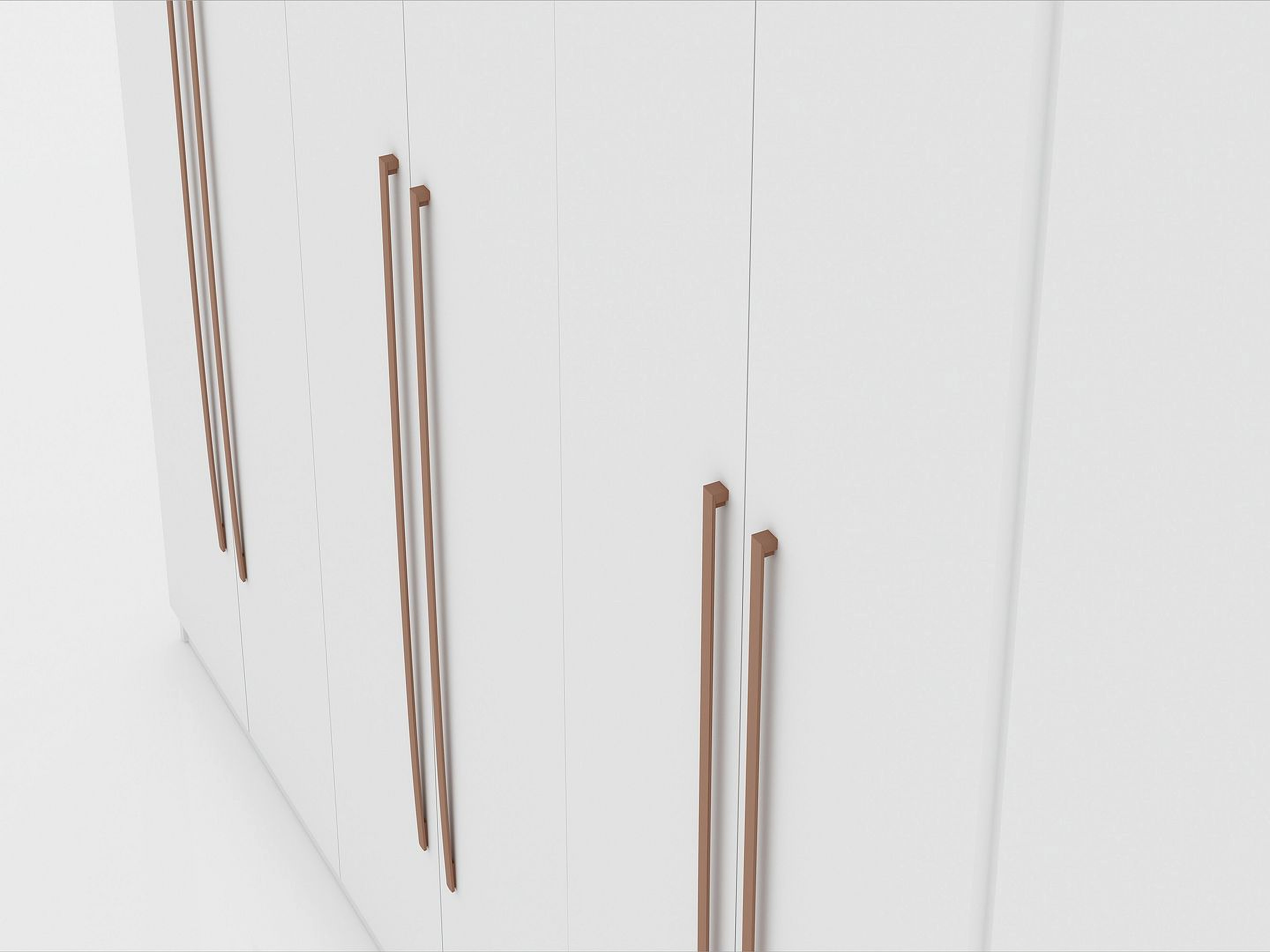 Gramercy Modern Freestanding Wardrobe Armoire Closet In White 1StopBedrooms.