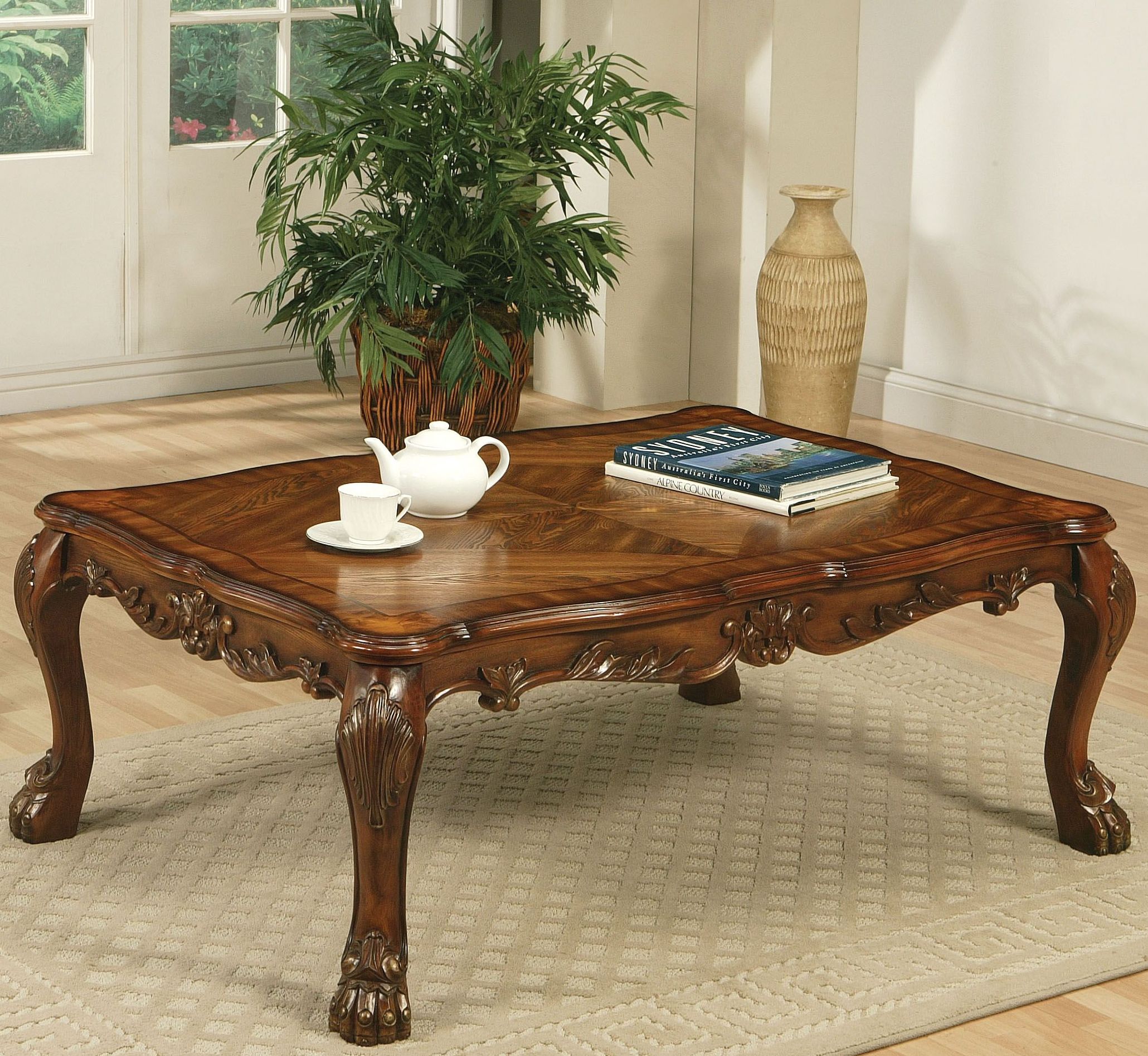 ACME Dresden Brown Chenille Living Room Set Dresden Collection 4