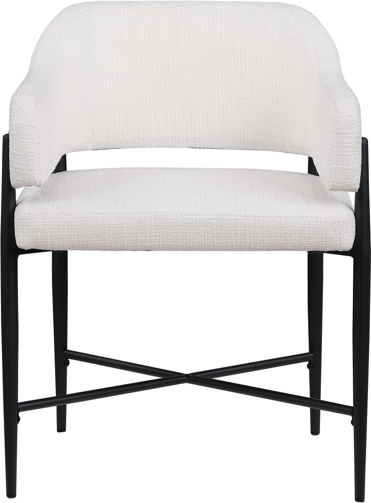Dame Fabric Upholstered Dining Chair Set Of 2 In Cream And Matte Black dame-fabric-upholstered-dining-chair-set-of-2-in-cream-and-matte-black