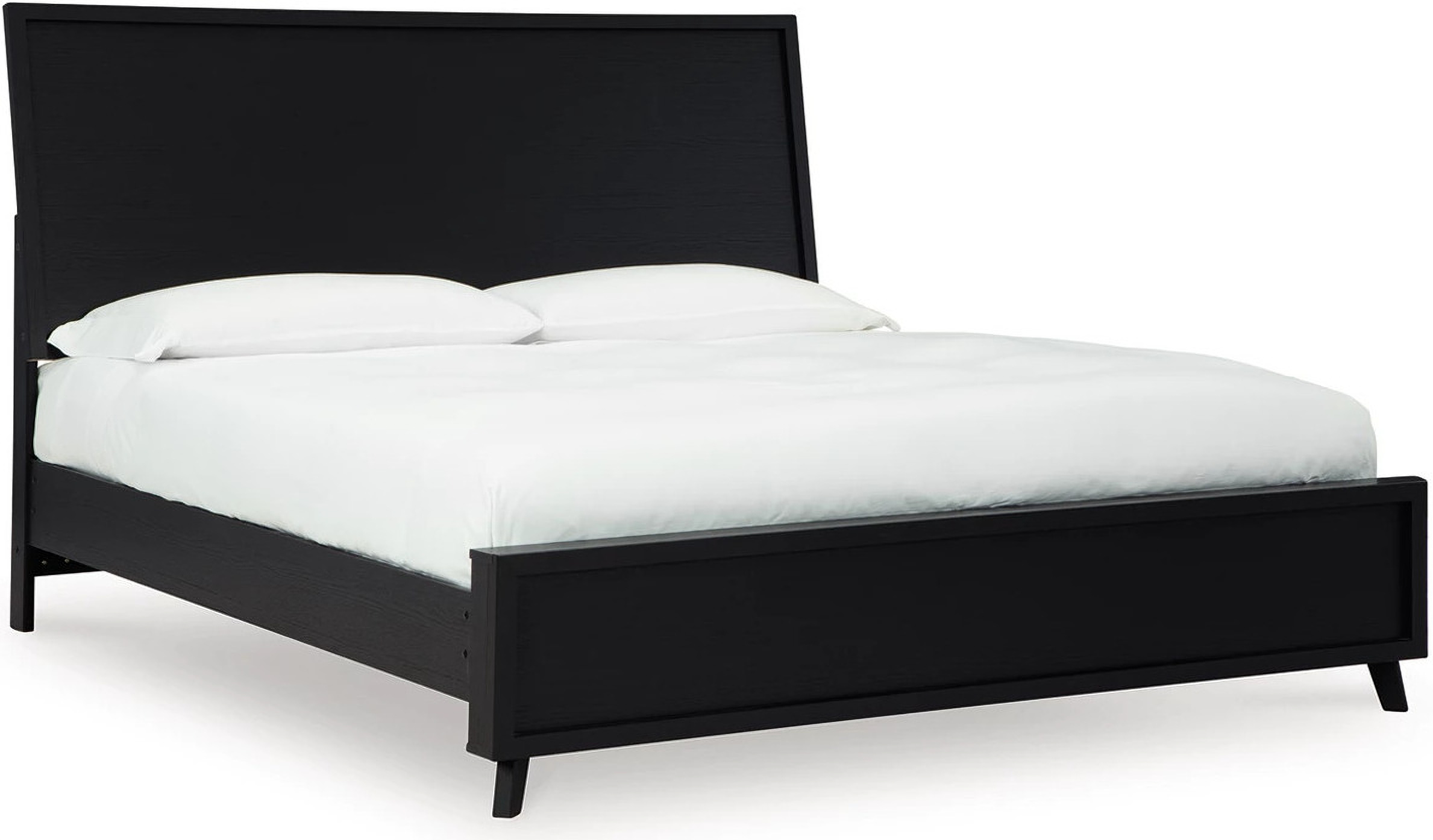 Danziar King Panel Bed In Black by Ashley Furniture | 1StopBedrooms