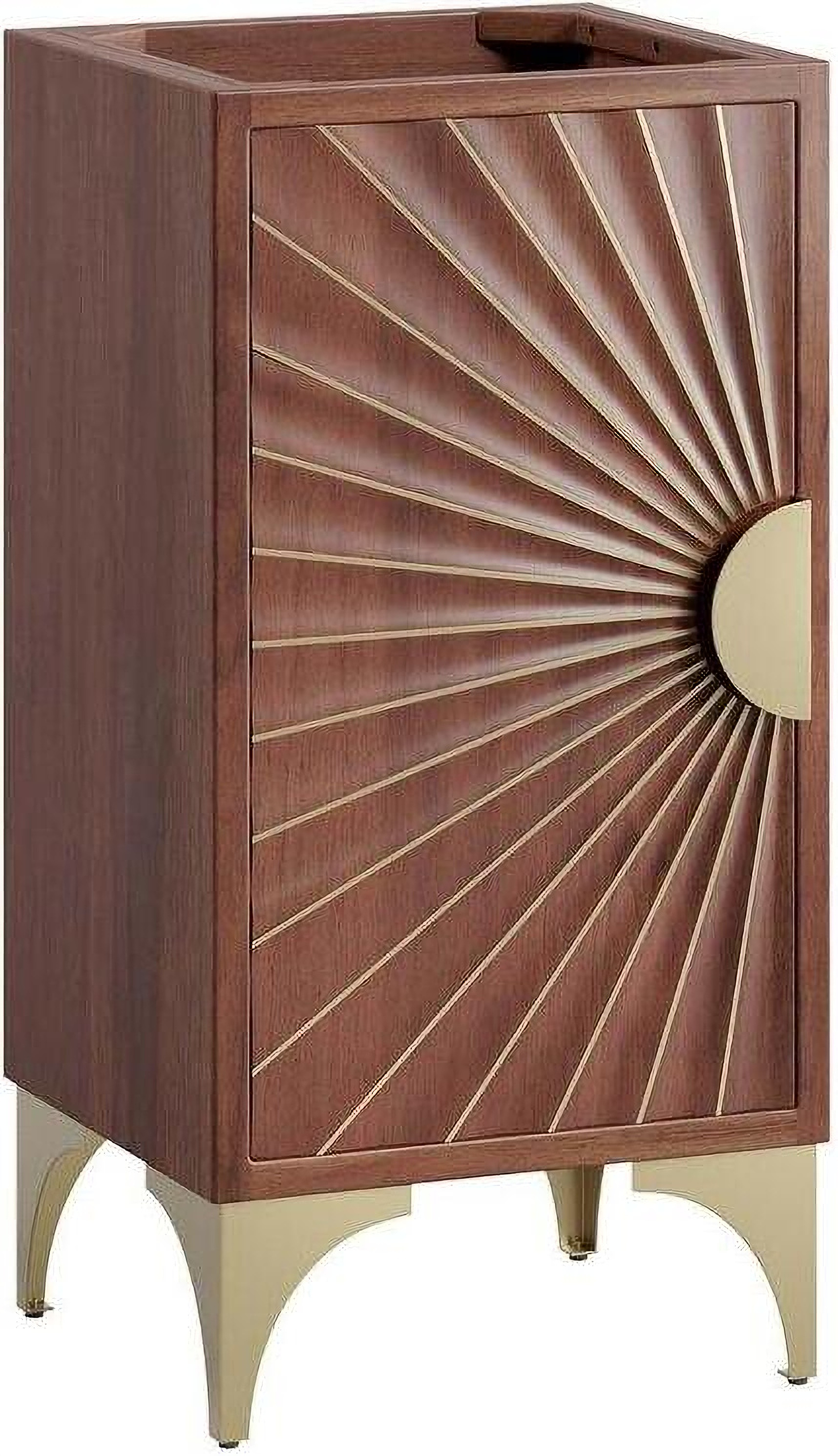 Daylight 18 Inch Bathroom Vanity Cabinet In Walnut by Modway | 1StopBedrooms