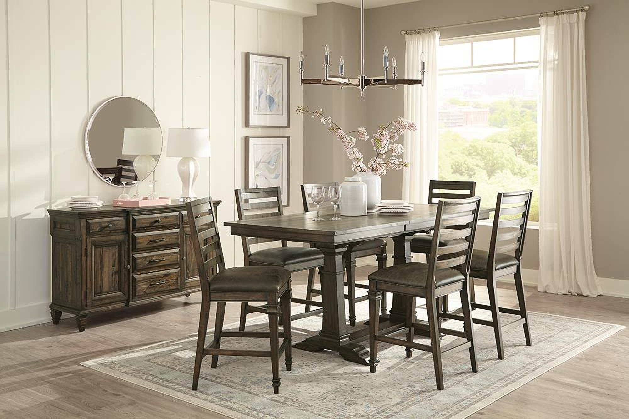 Coast To Coast Imports Canyon Ridge Brown Counter Height 42 OFF