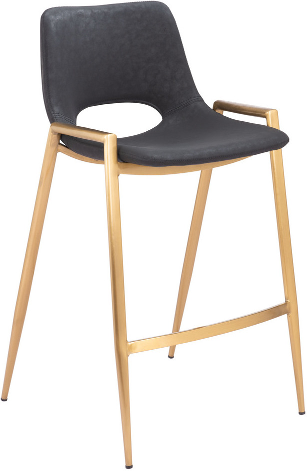 Aki Bar Stool With Foot Rest Set of 2