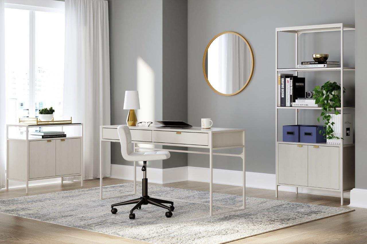 Signature Design by Ashley Thadamere Home Office Desk & Reviews