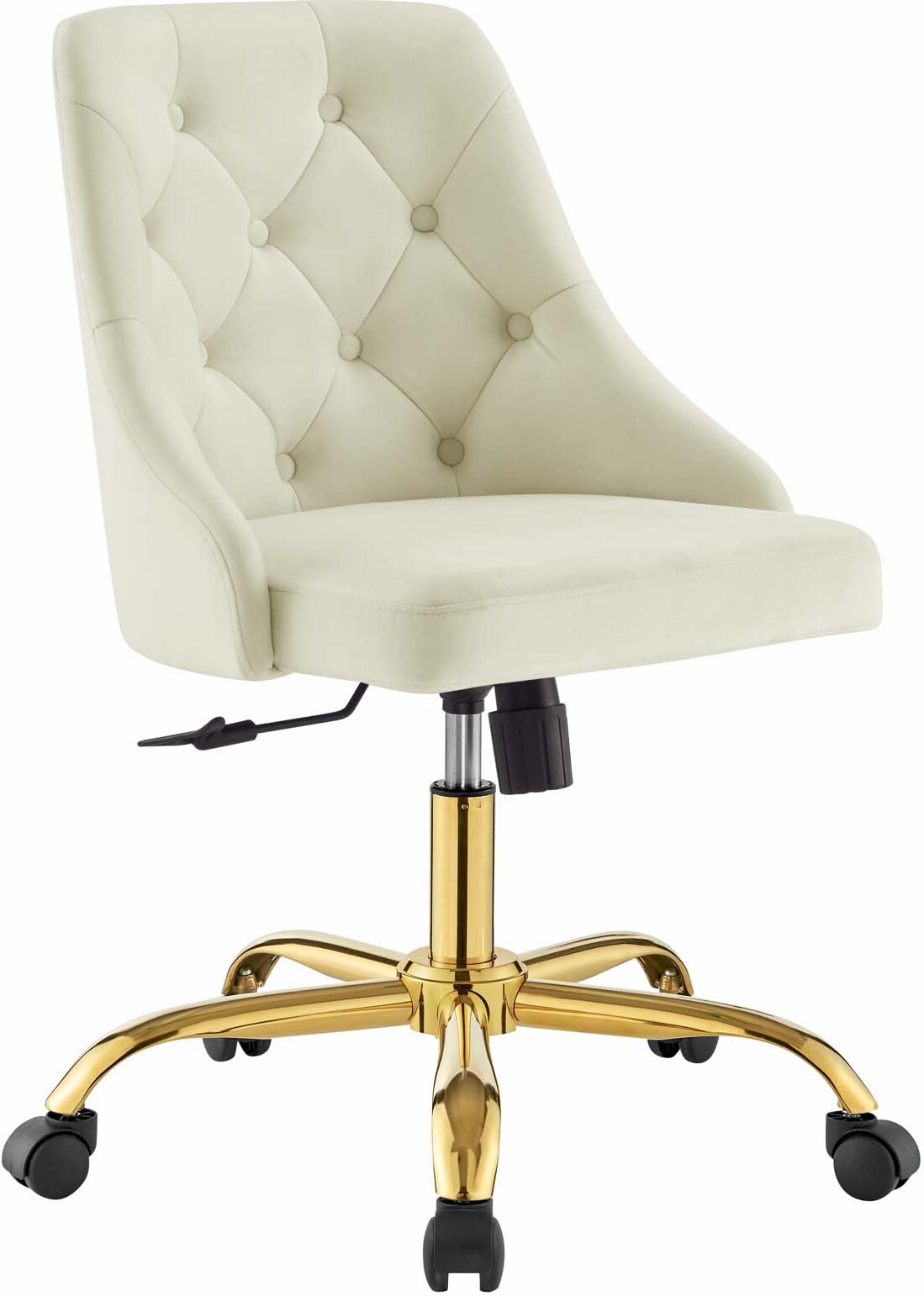 Tufted Swivel Desk Chair