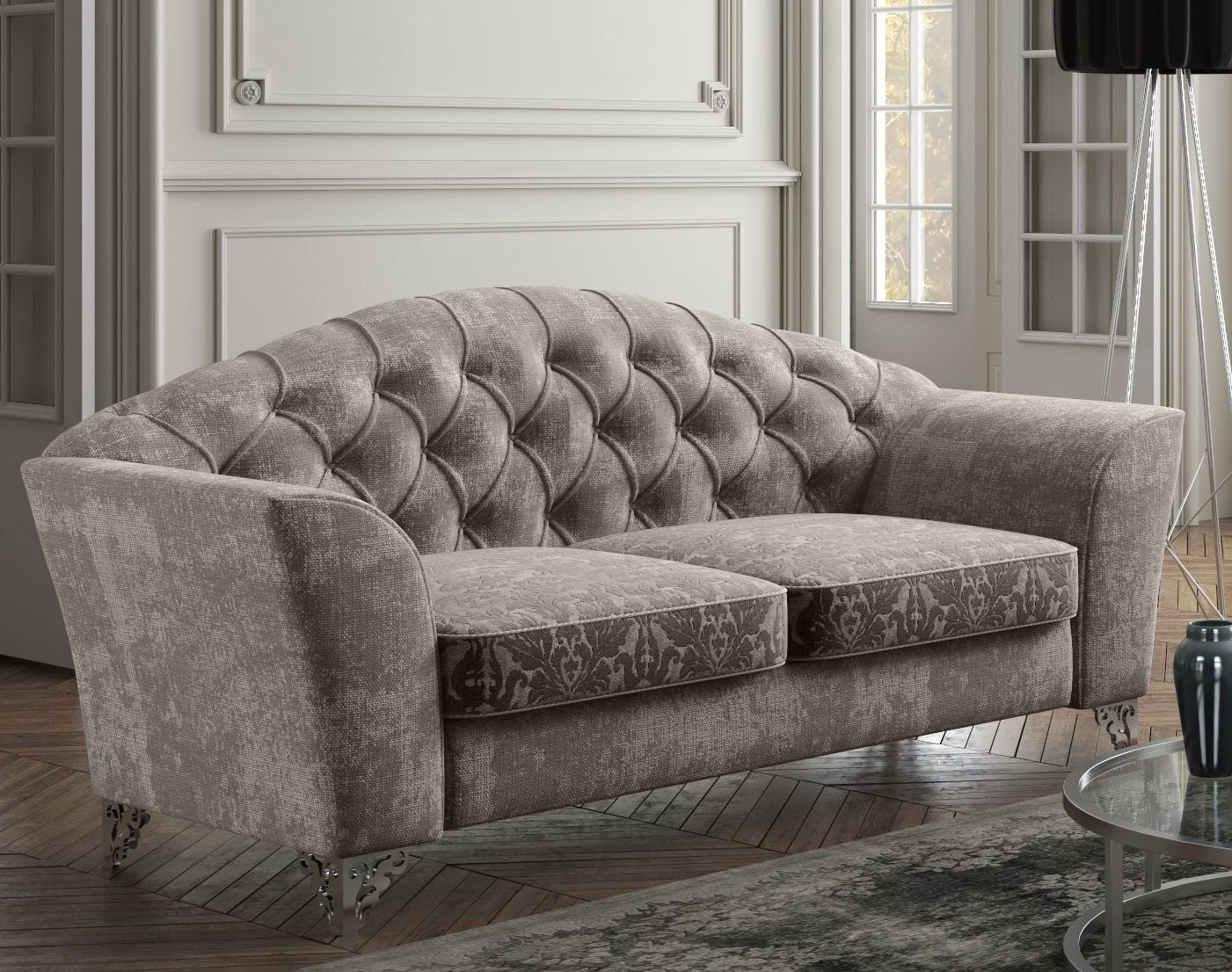 Divina Butter Leather Sofa 1stopbedrooms