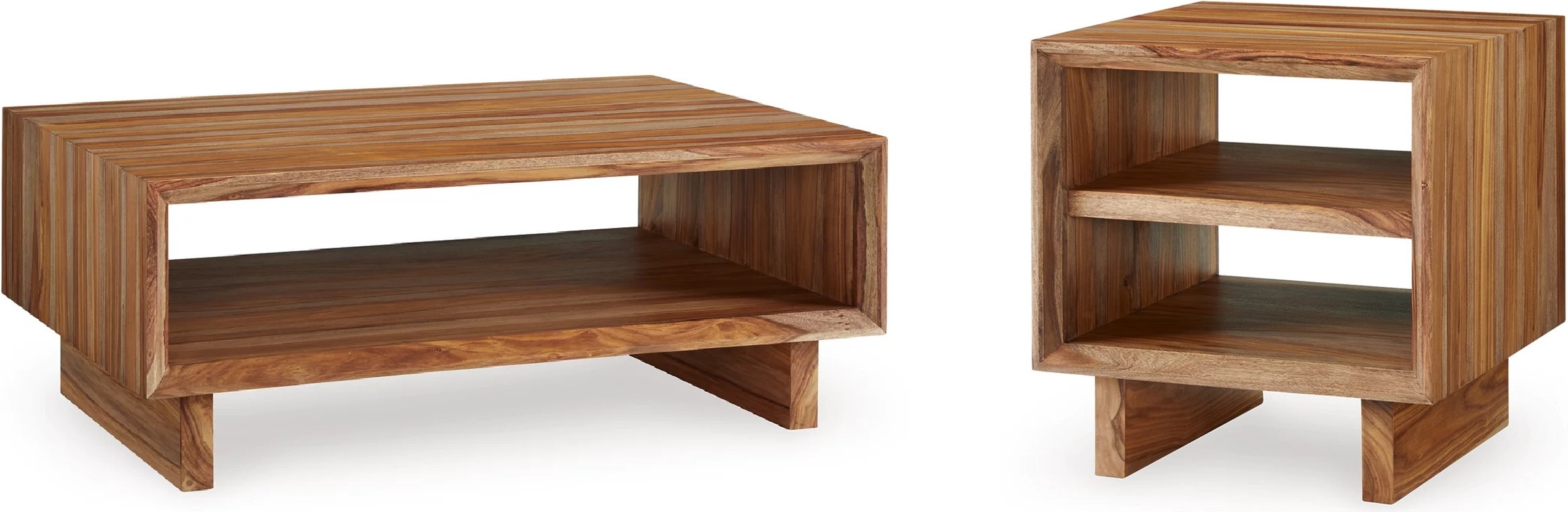 Dressonni Occasional Table Set In Brown by Ashley Furniture | 1StopBedrooms