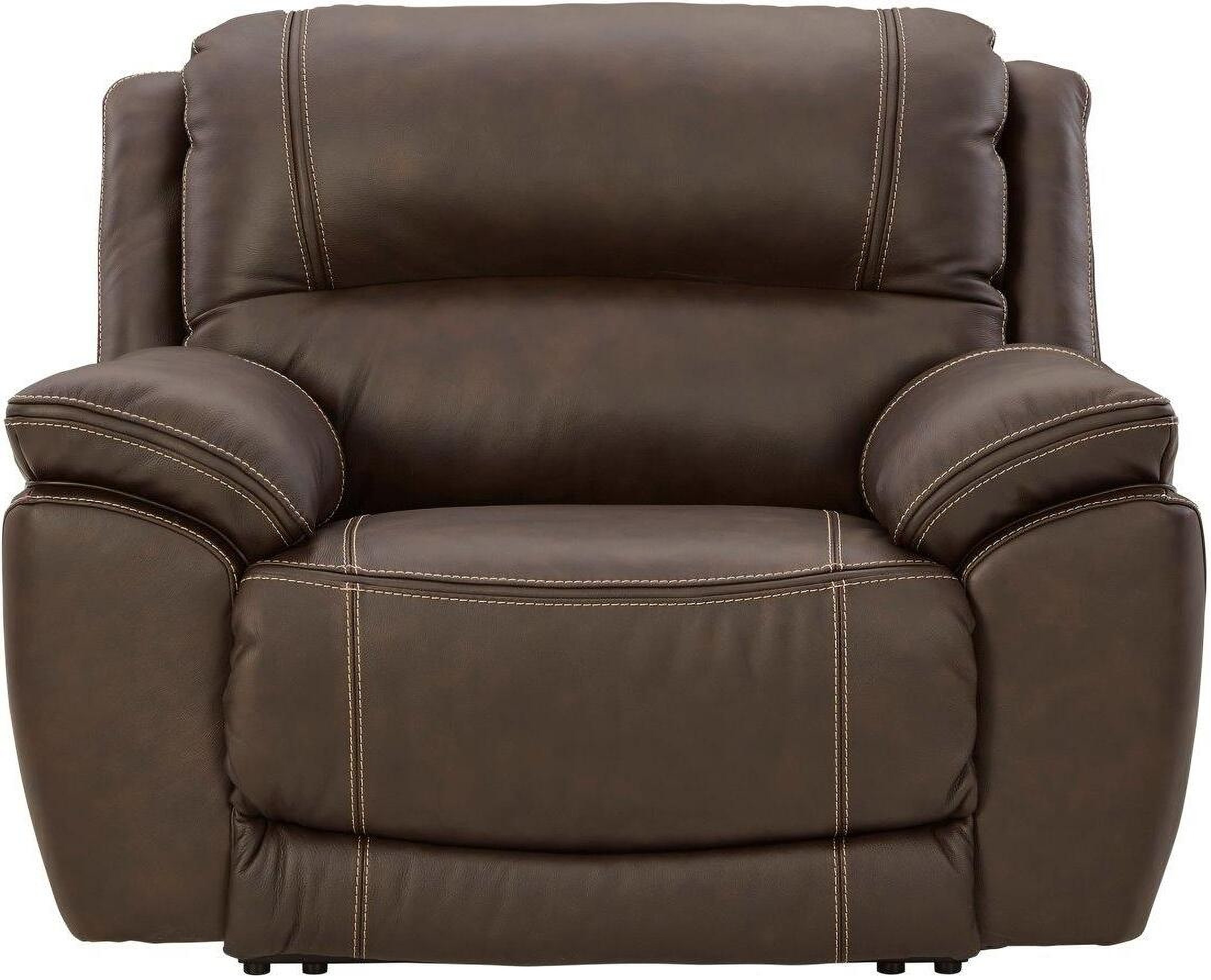 Demara Rocker Recliner In El Paso Walnut With Power Recline