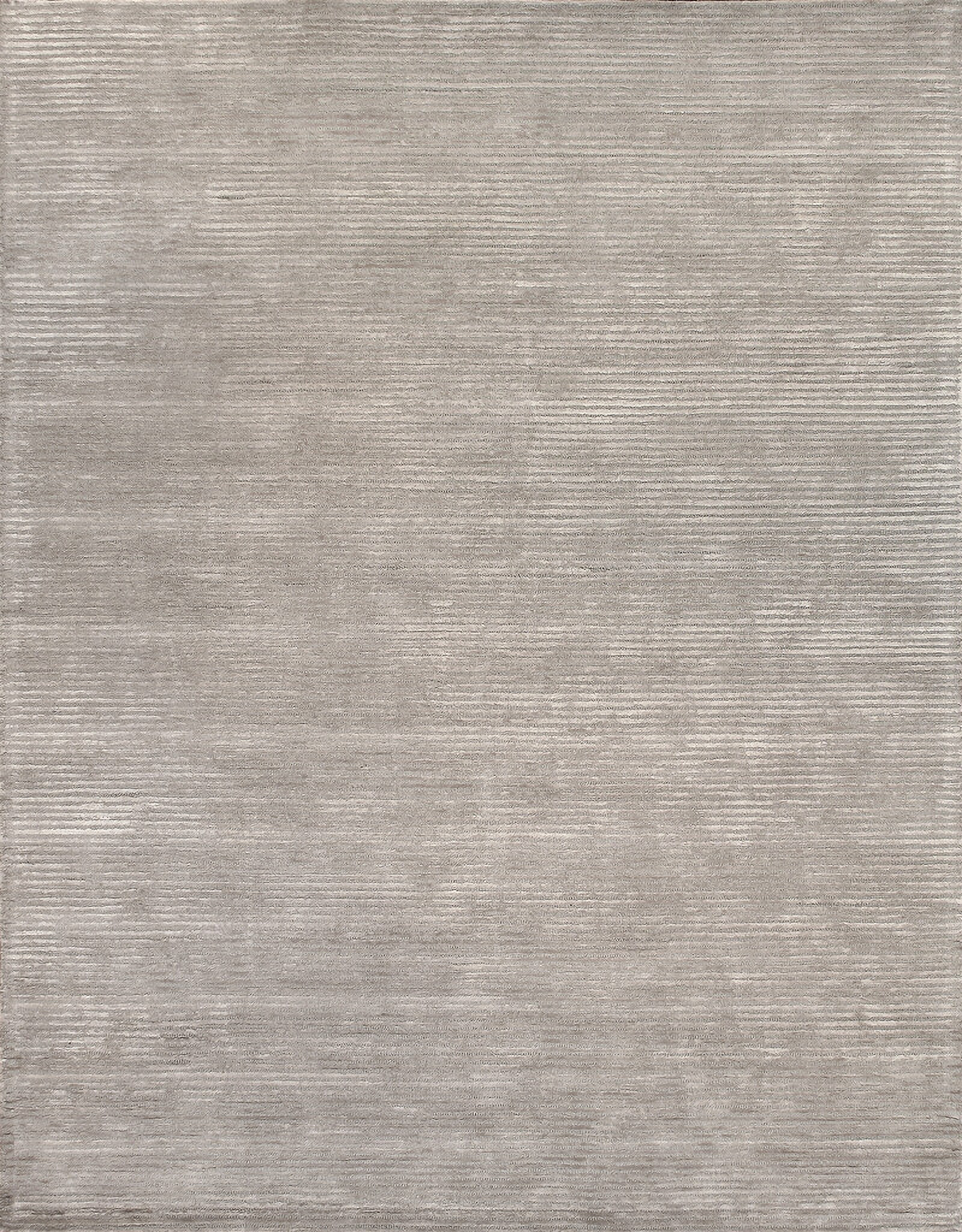 Edgy Collection Hand-Tufted Bamboo Silk and Wool Area Rug- 5' x 8' In ...