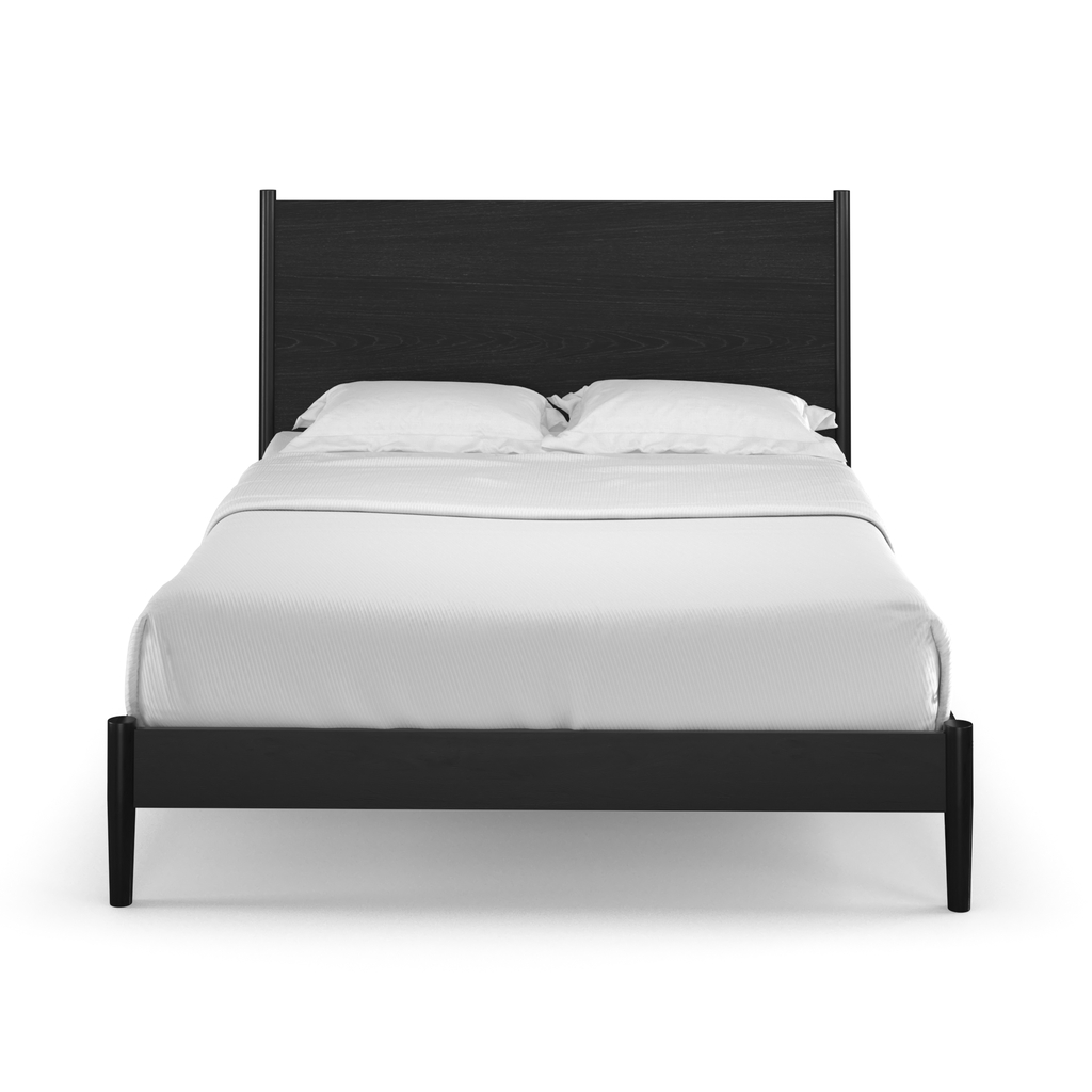 Emma Queen Size Bed In Black by Aeon | 1StopBedrooms