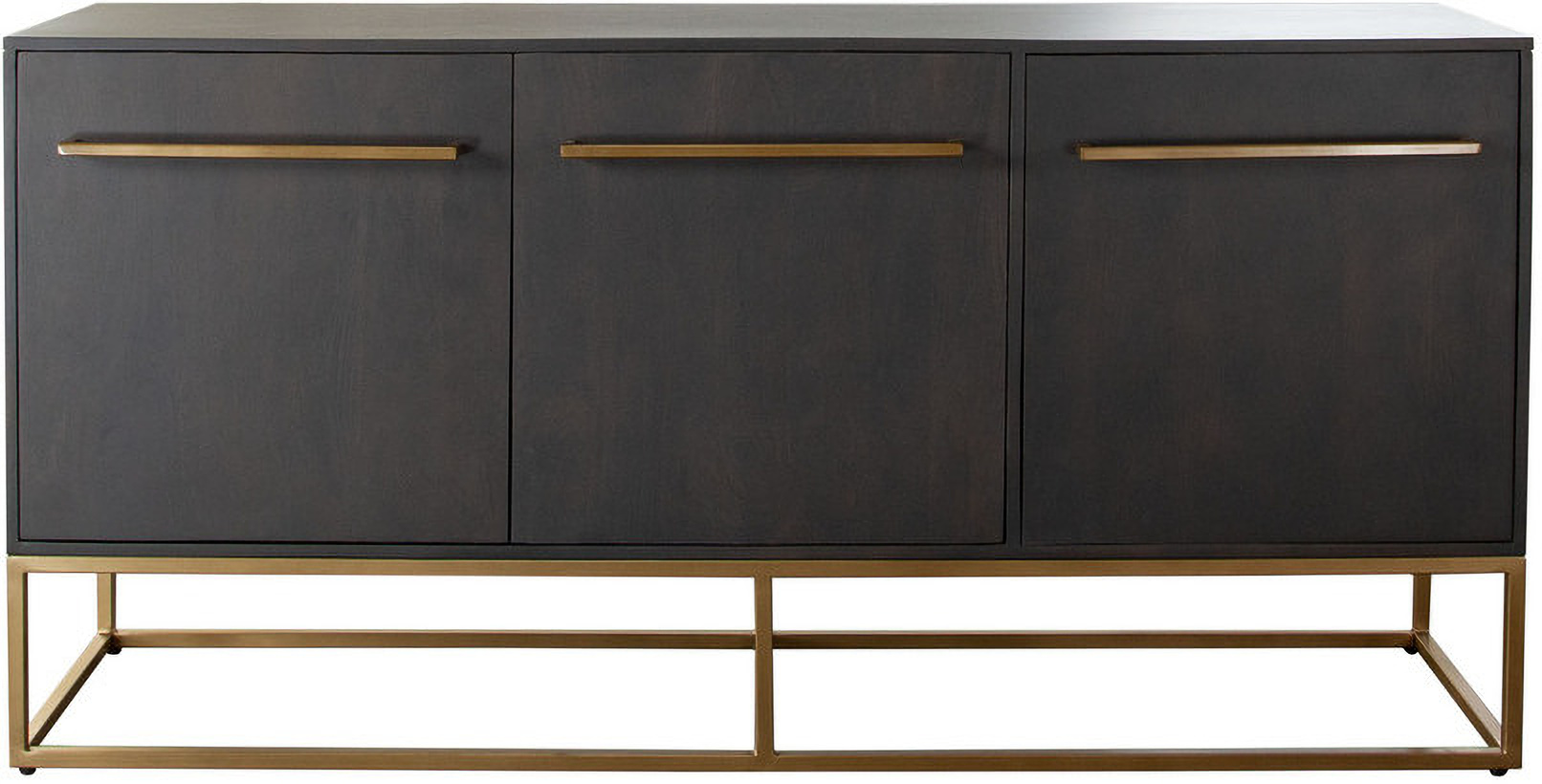 Gold deals metal sideboard