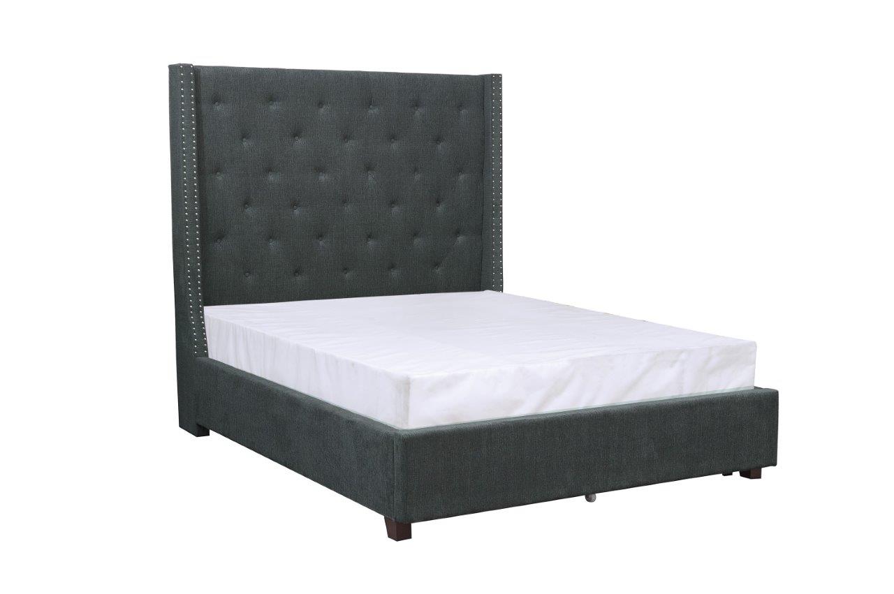 Fairborn California King Platform Bed In Gray by Homelegance ...