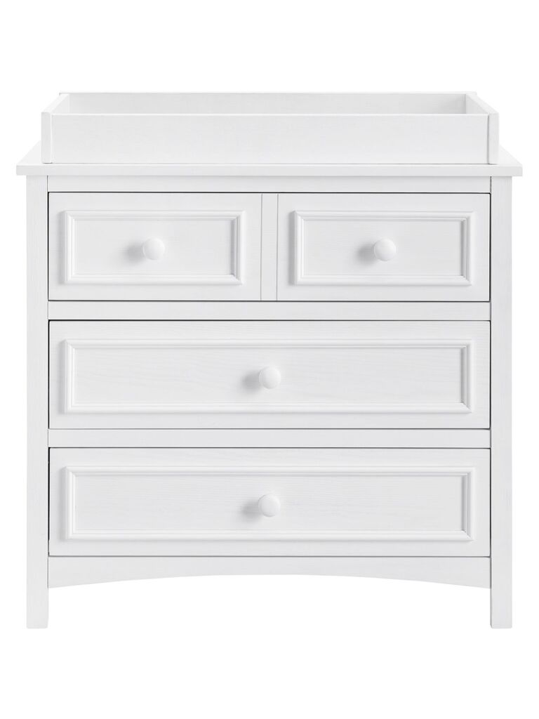 Farmington/Bennett RTA Changing Topper for 3 Drawer Dresser In Rustic ...