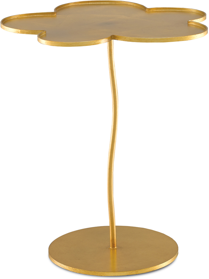 Fleur Small Gold Accent Table 1StopBedrooms