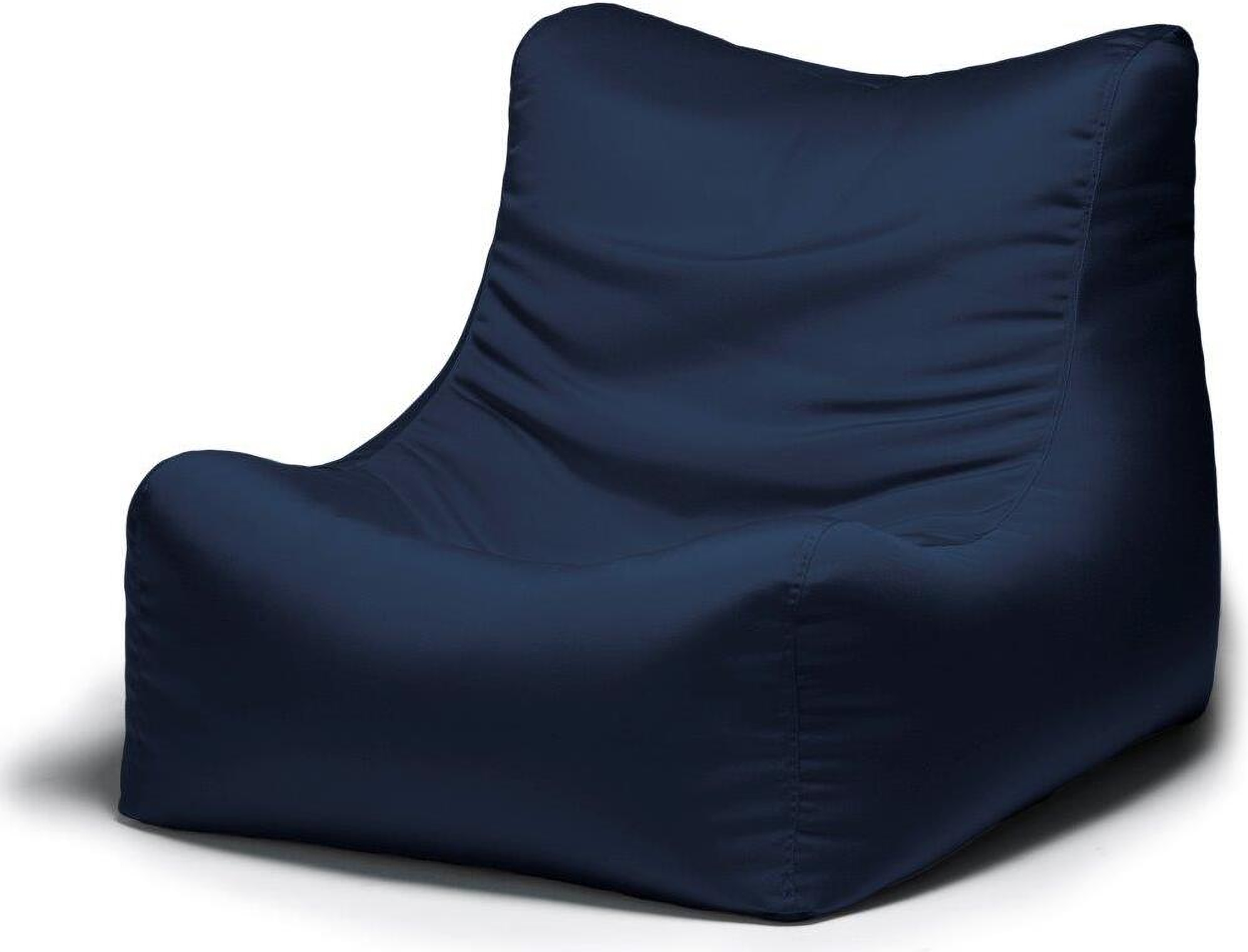 Dark blue best sale bean bag chair