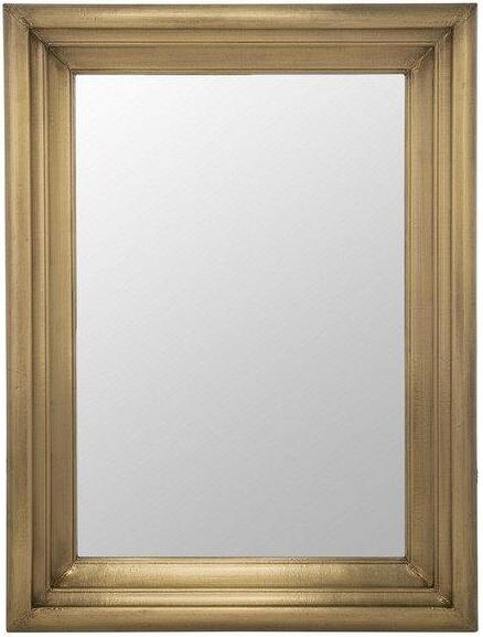 Dorian Mirror Small Antique Brass