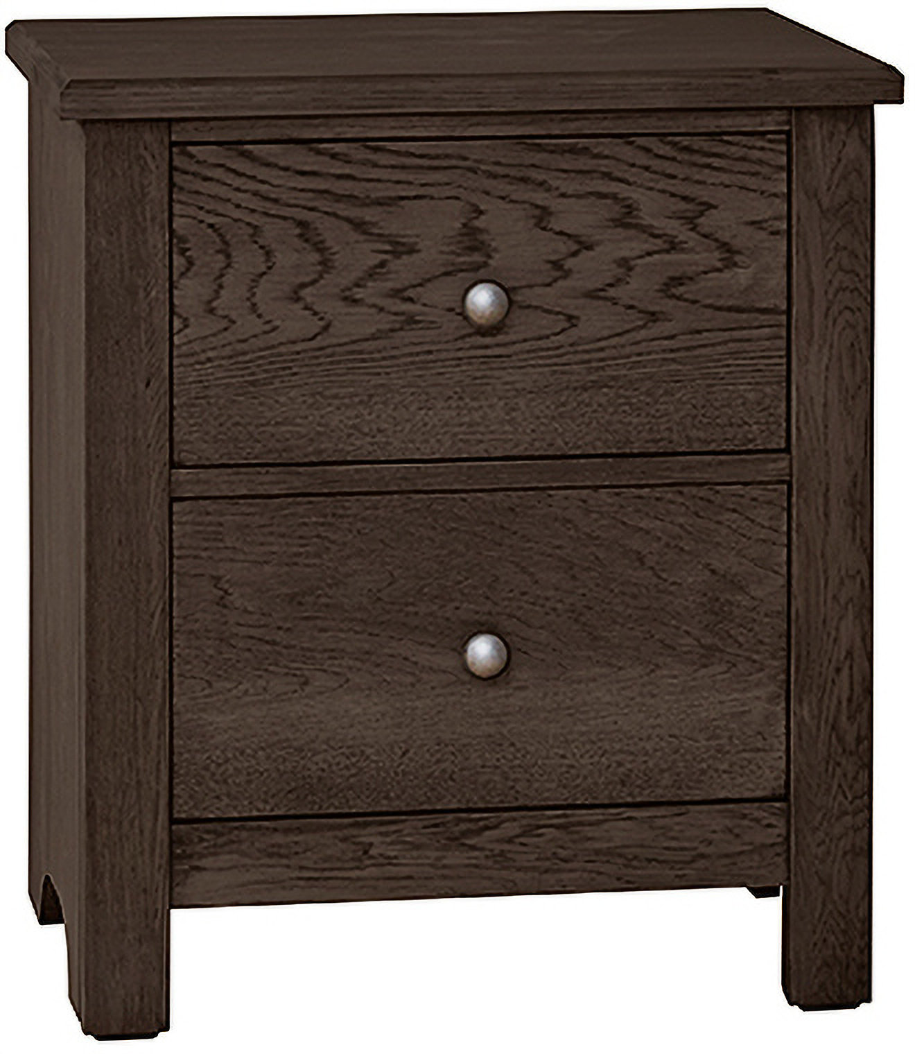 Fundamentals 2 Drawer Nightstand In Java by Vaughan Bassett | 1StopBedrooms