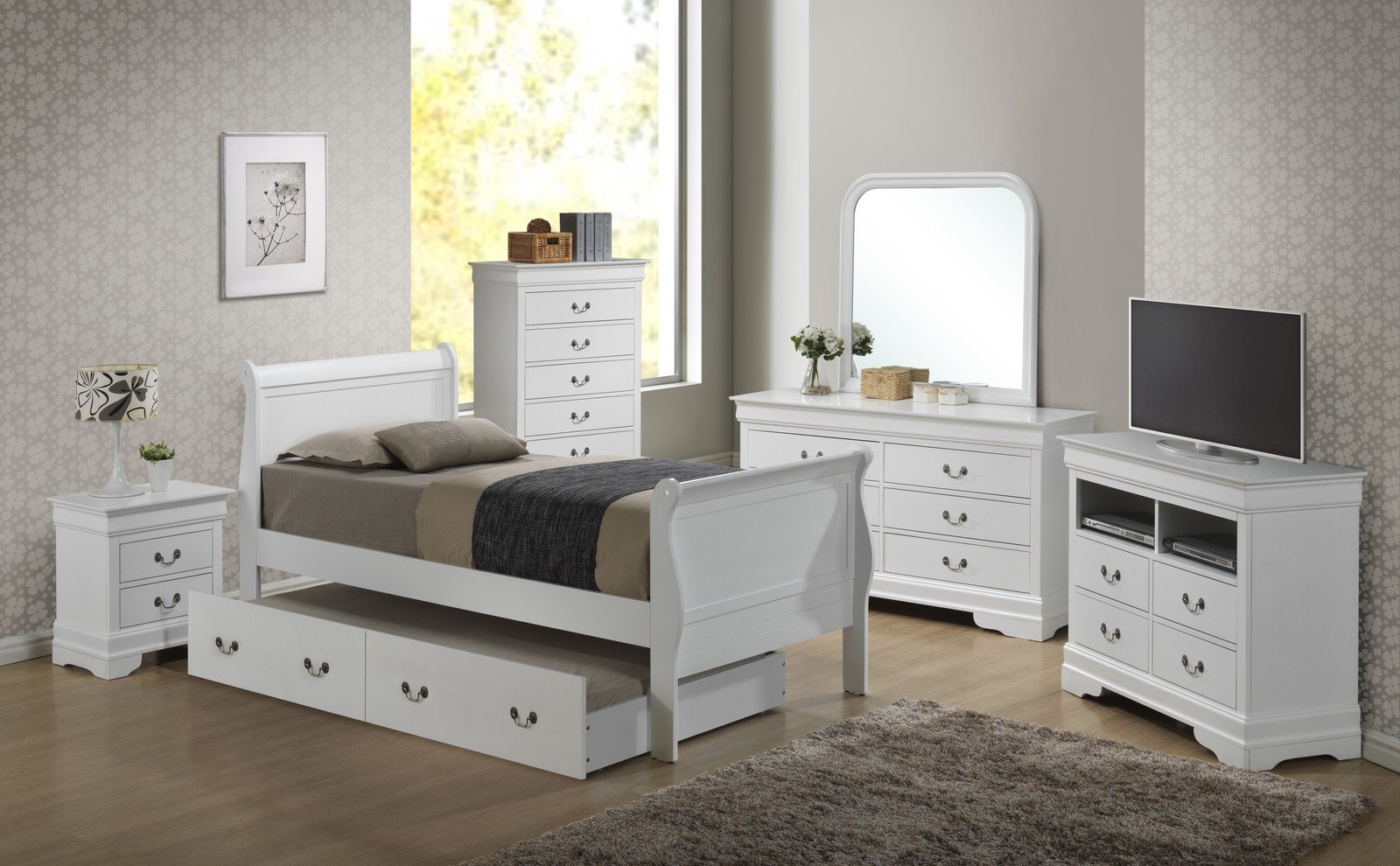 Trundle clearance bedroom set