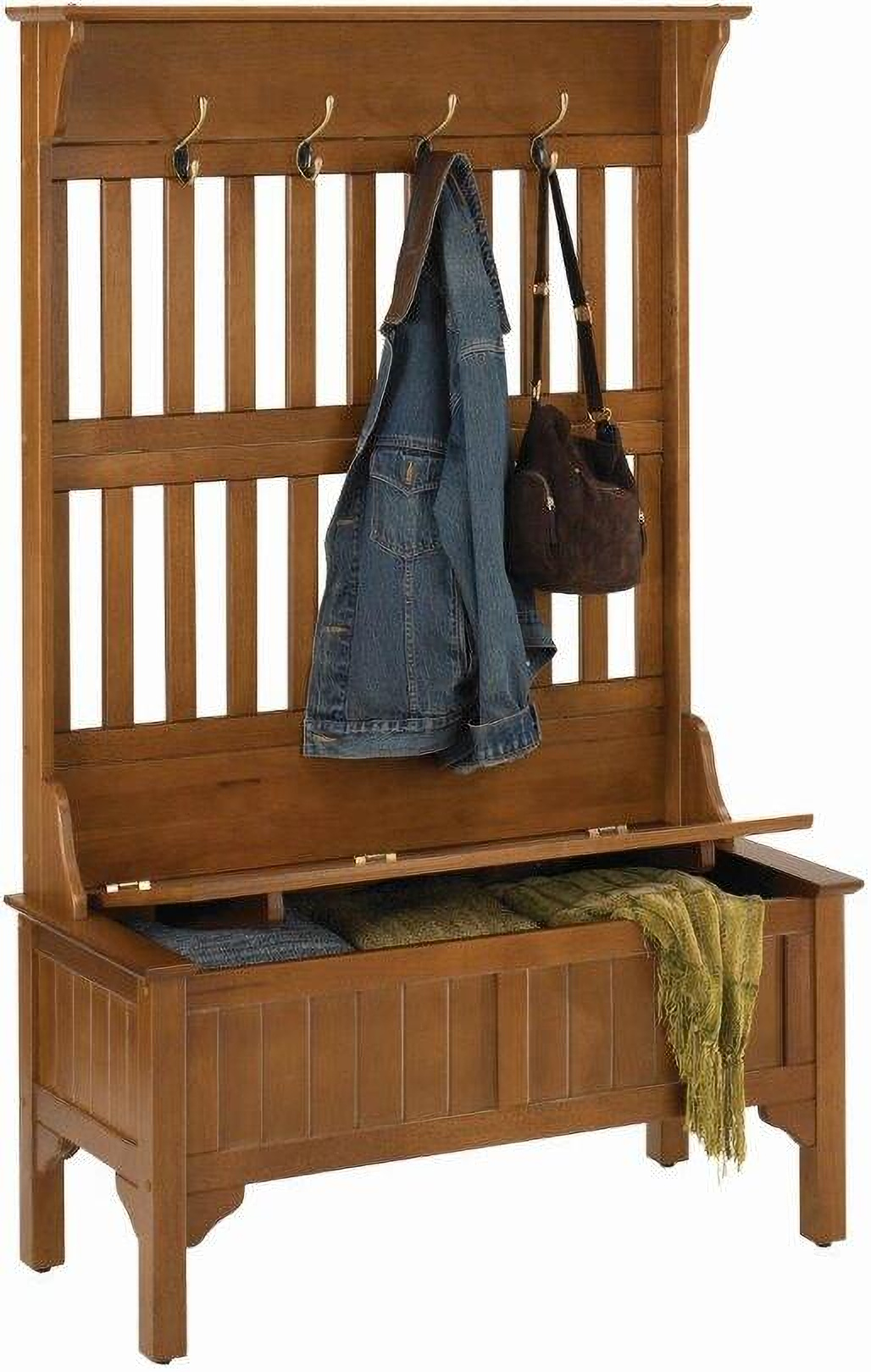 General Line Brown Hall Tree by Homestyles 1StopBedrooms