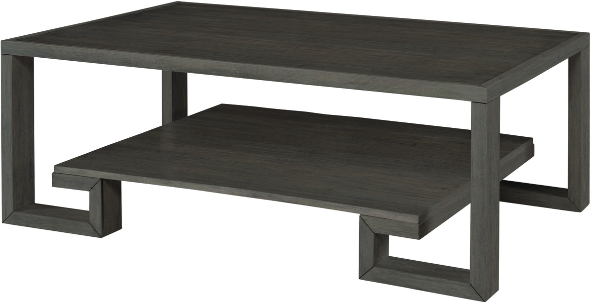 Greek Key Cocktail Table In Mink by Century Furniture 1StopBedrooms