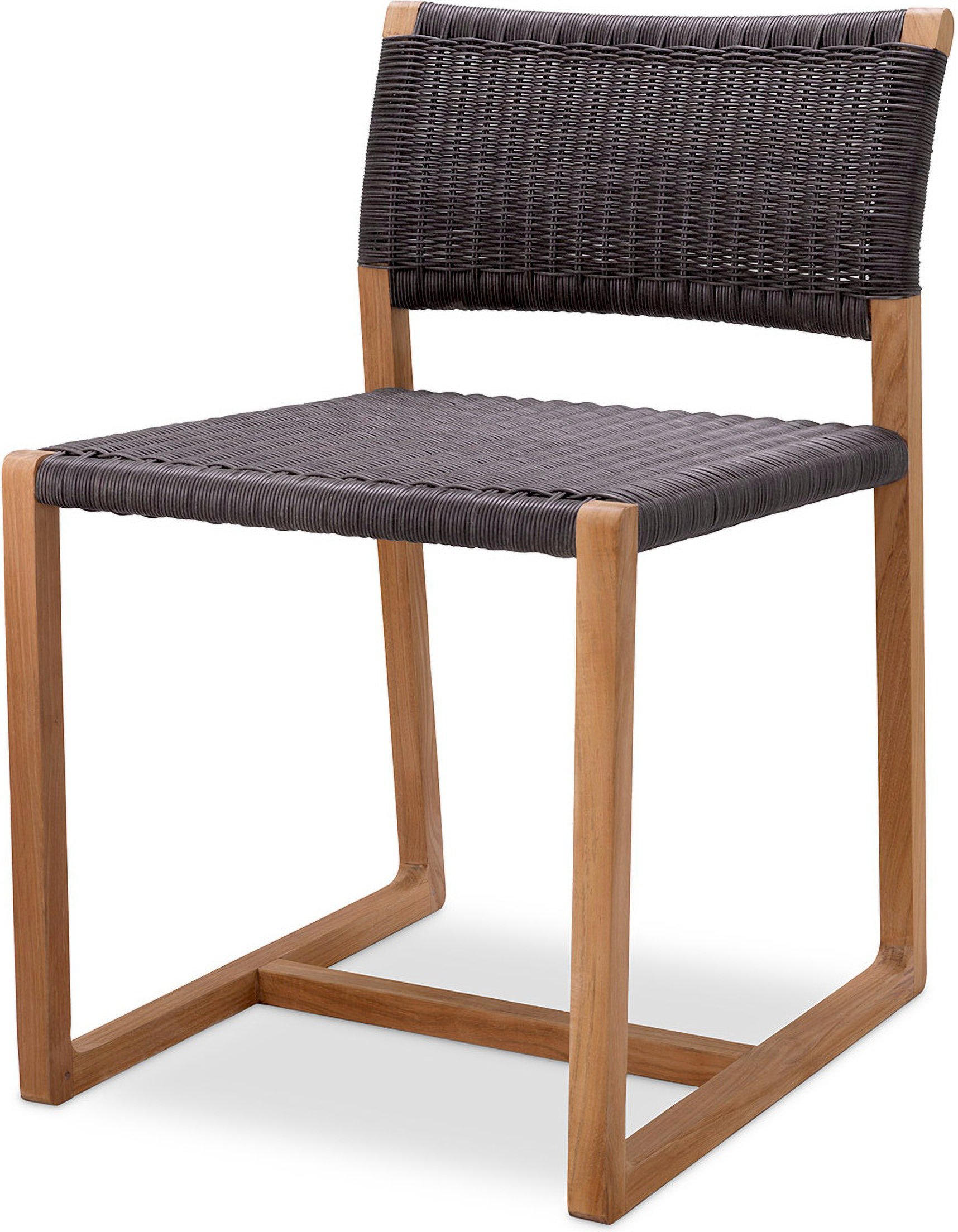 Griffin Outdoor Dining Chair In Natural by Eichholtz | 1StopBedrooms