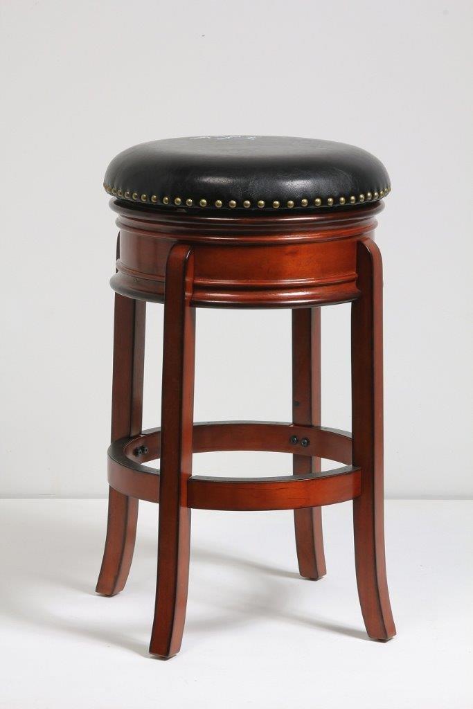 Hamilton 29 Inch Swivel Bar Stool In Brandy by Boraam Industries