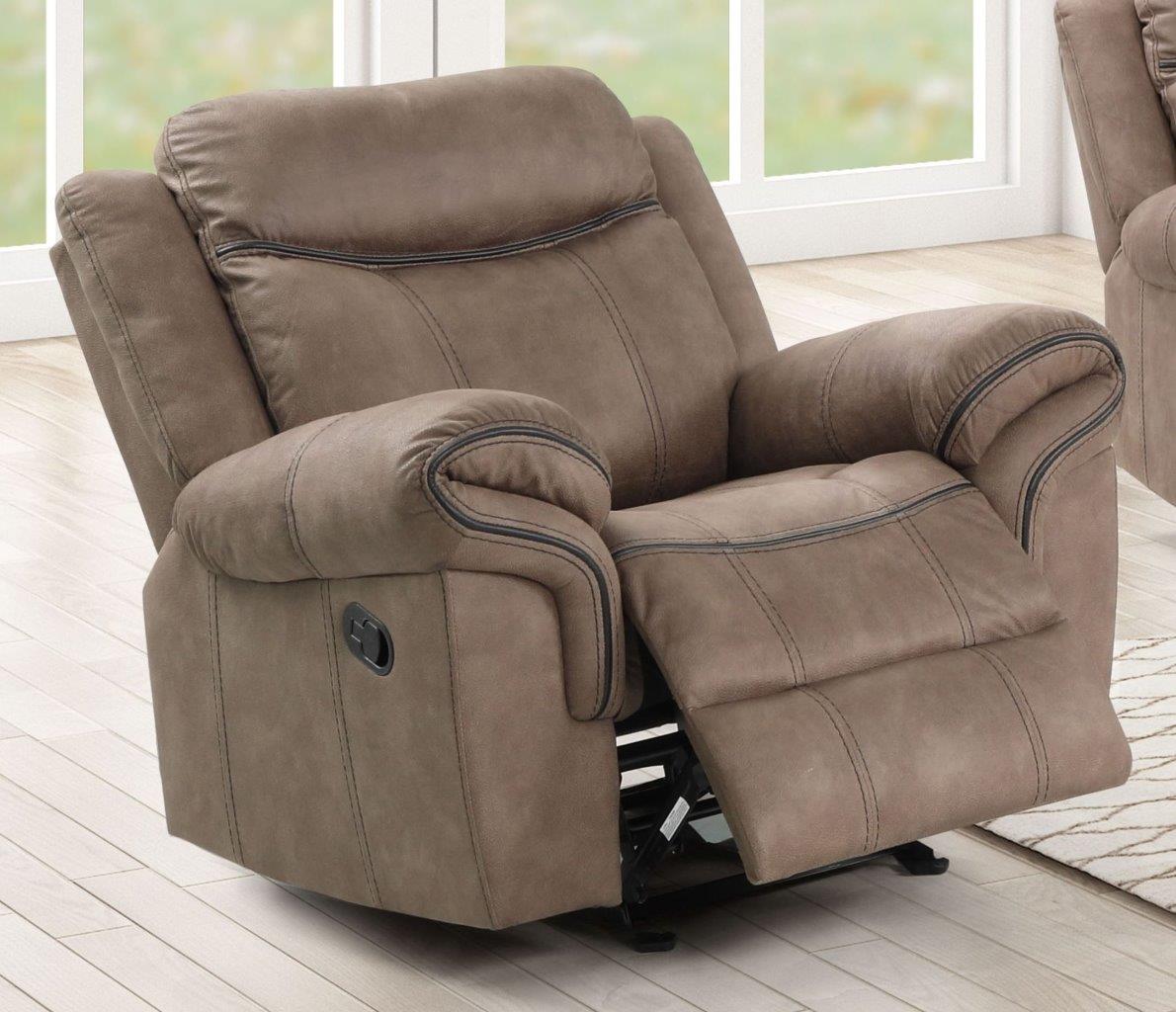 members mark manhattan glider recliner