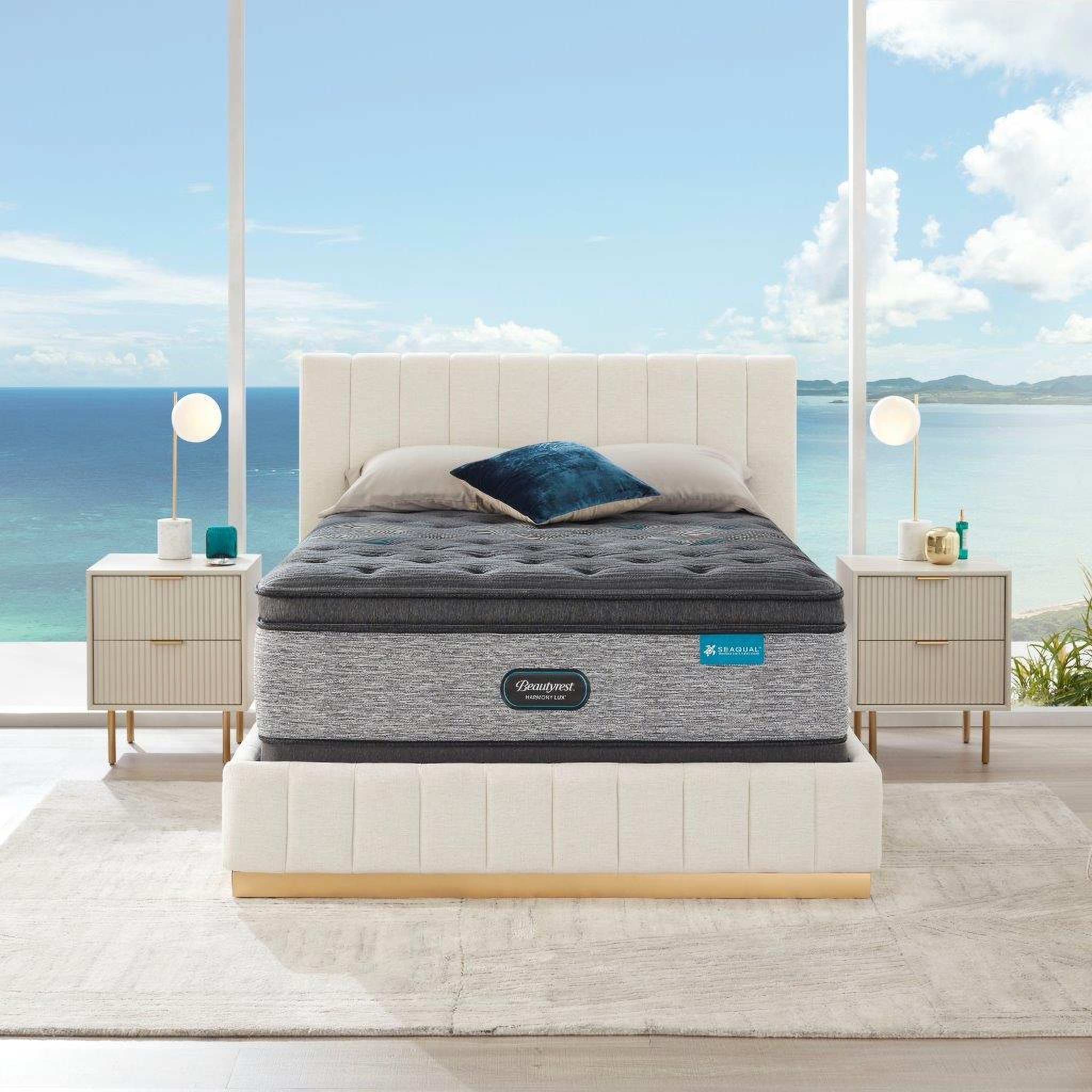 Harmony Lux Diamond Medium Pillow Top Queen Mattress by Beautyrest