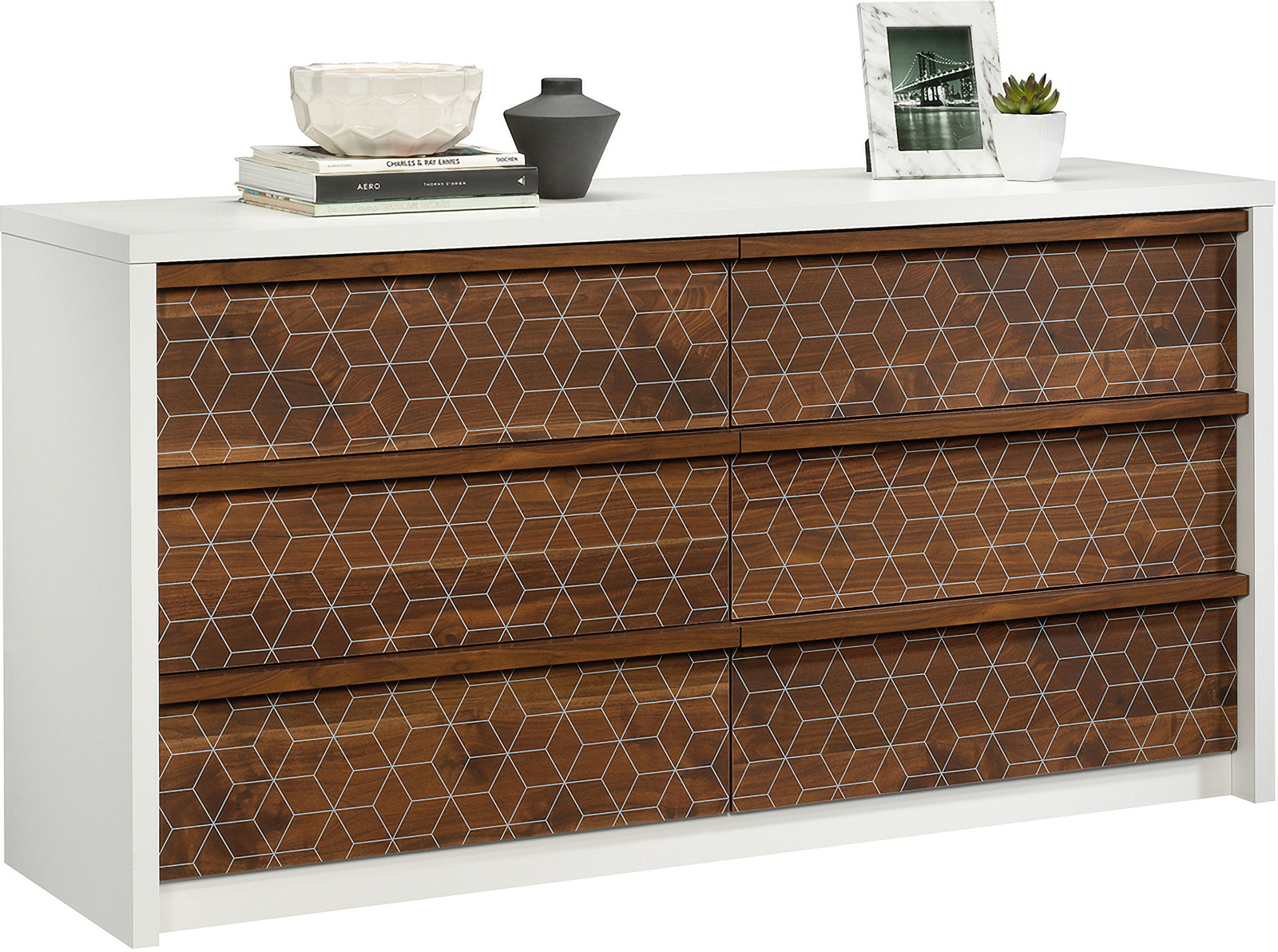 Harvey Park Dresser Soft White - Sauder
