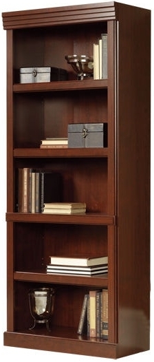 Sauder Heritage Hill Engineered Wood 48" Return Kit in Classic Cherry - Transitional - Desks And