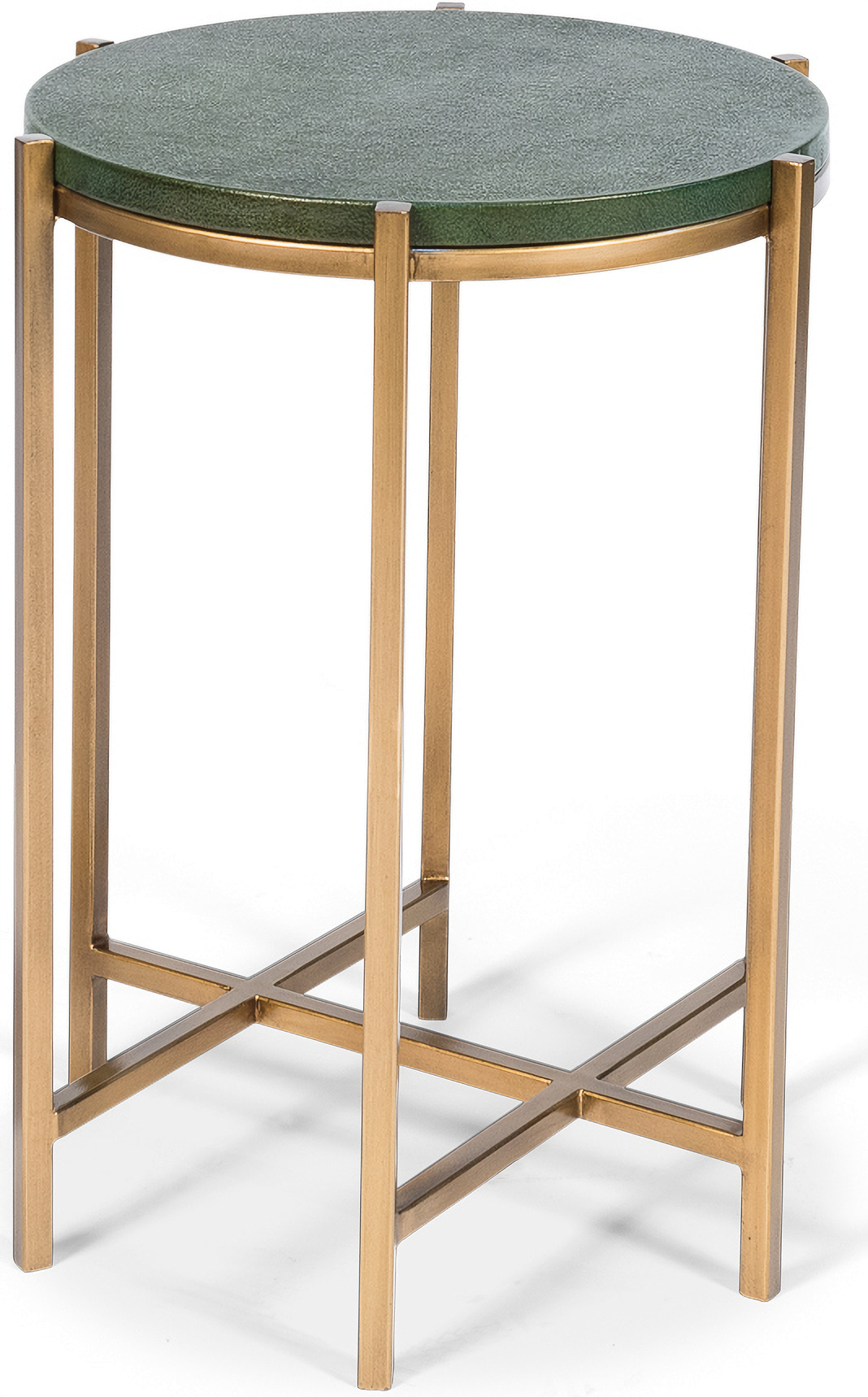 Hobart Green Side Table by Sarreid 1StopBedrooms