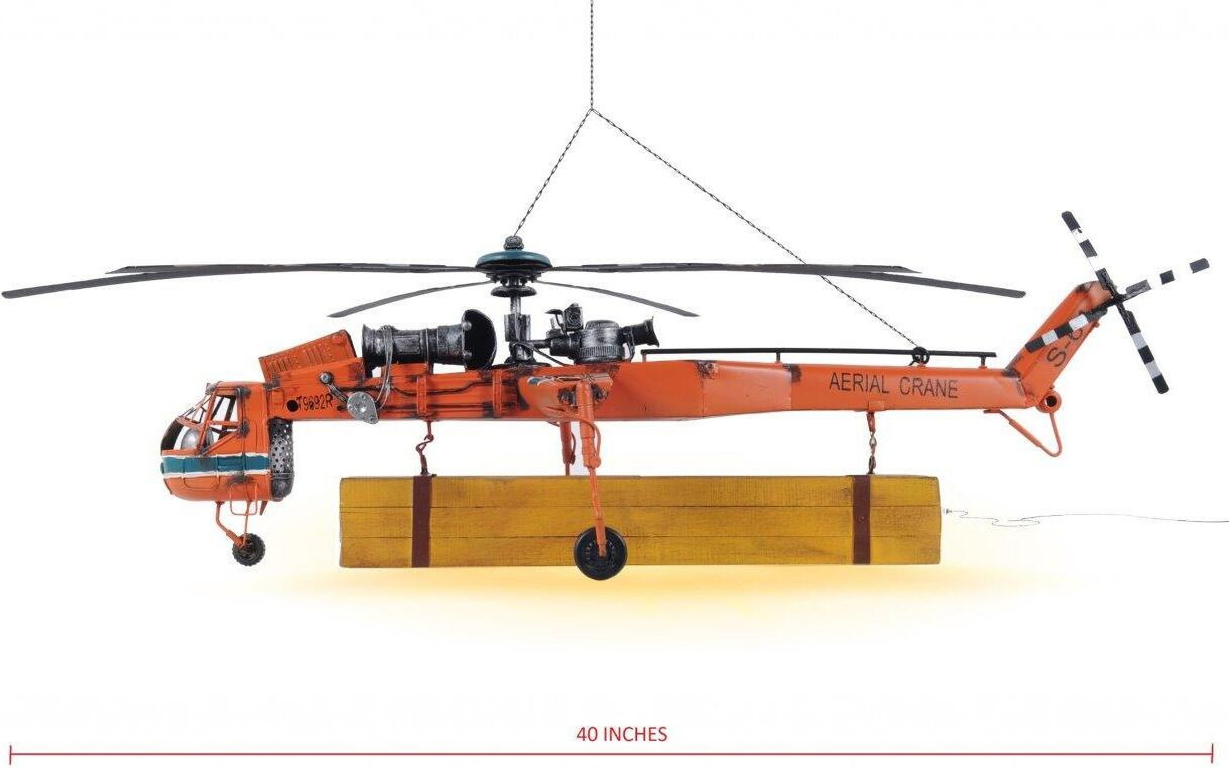 Homeroots Aerial Crane Lifting Helicopter | 1StopBedrooms