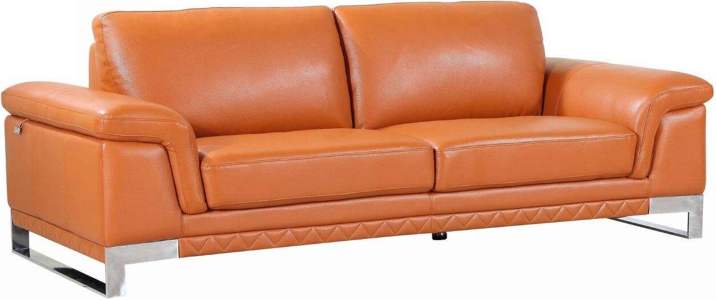 Camel leather sofa discount recliner