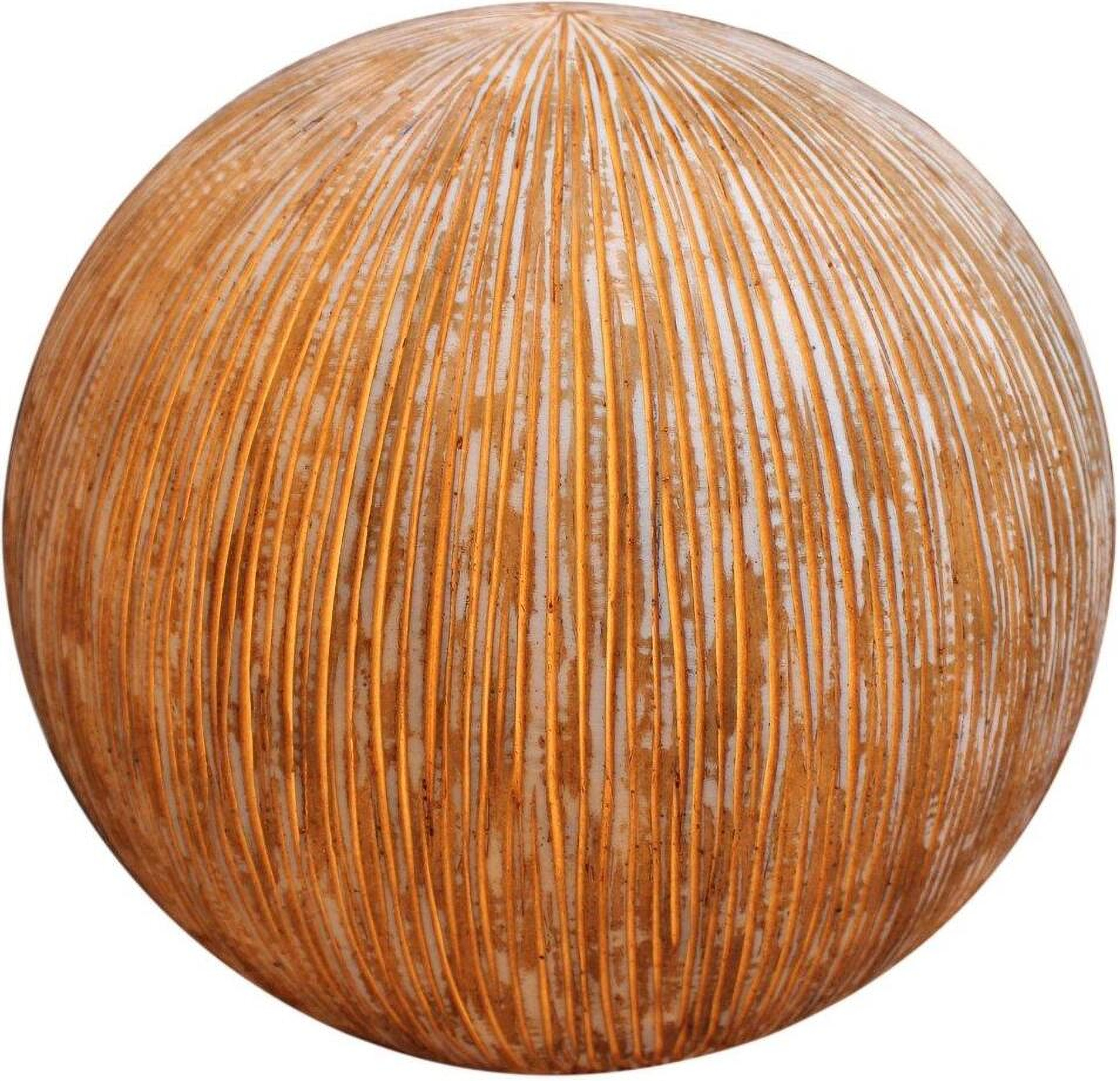 1 X 16 X 14 Sandstone Ribbed Finish Outdoor Light - Ball 1 X 16 X 14 Sandstone Ribbed Finish Outdoor Light - Ball