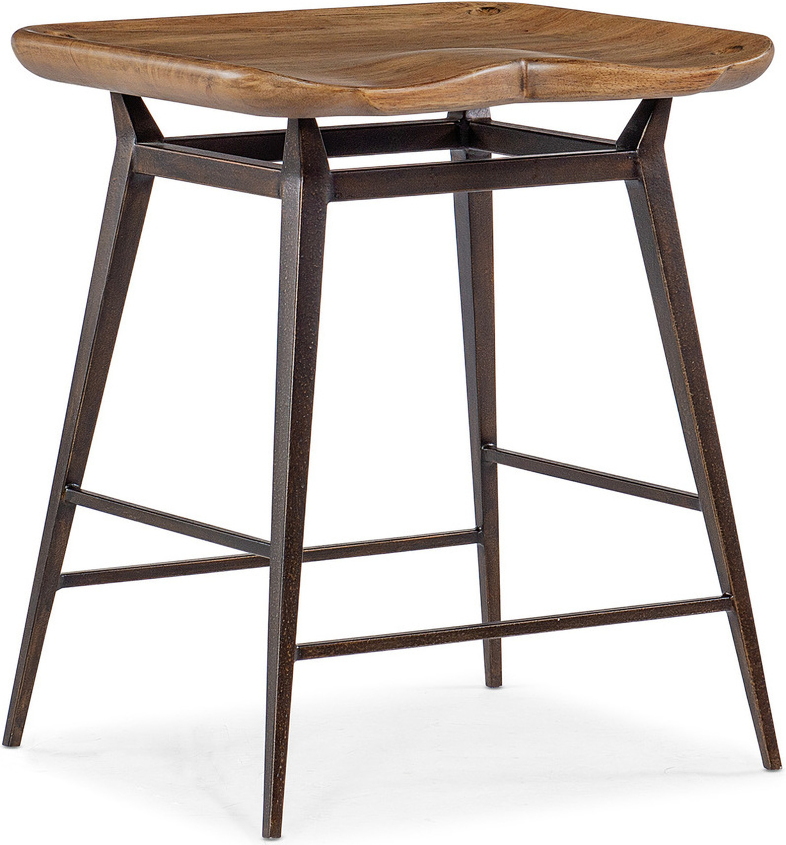 Hooker Furniture Big Sky Stool In Medium Wood