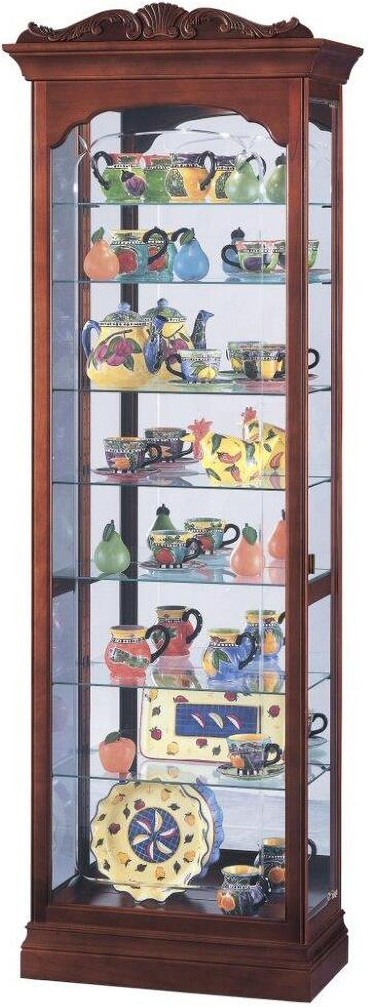 Howard Miller Hastings Curio Cabinet 1StopBedrooms